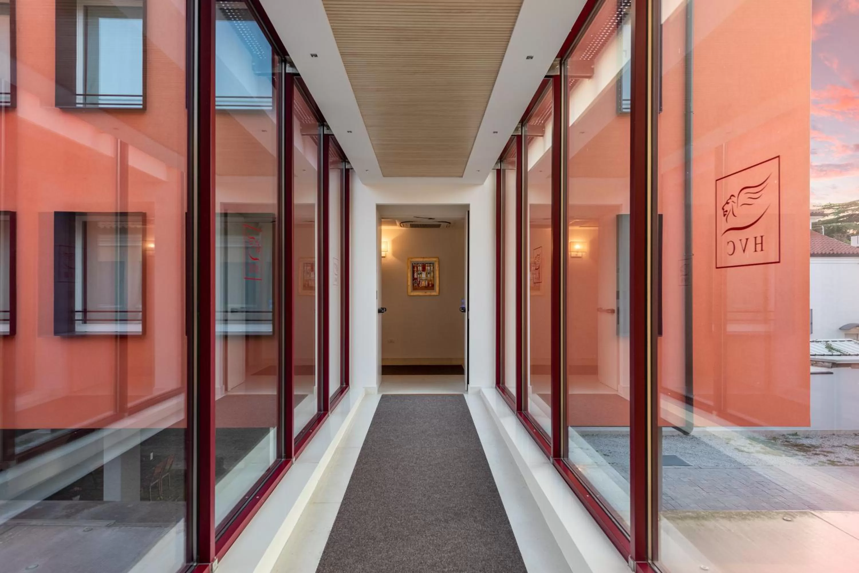 Decorative detail in UNAHOTELS Eco Hotel Villa Costanza Venezia