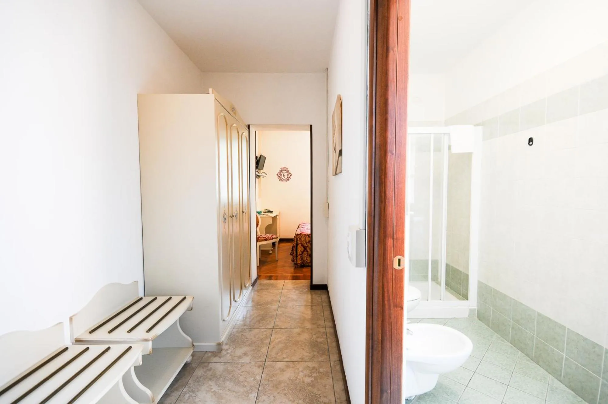 Shower in Hotel Terzo Crotto