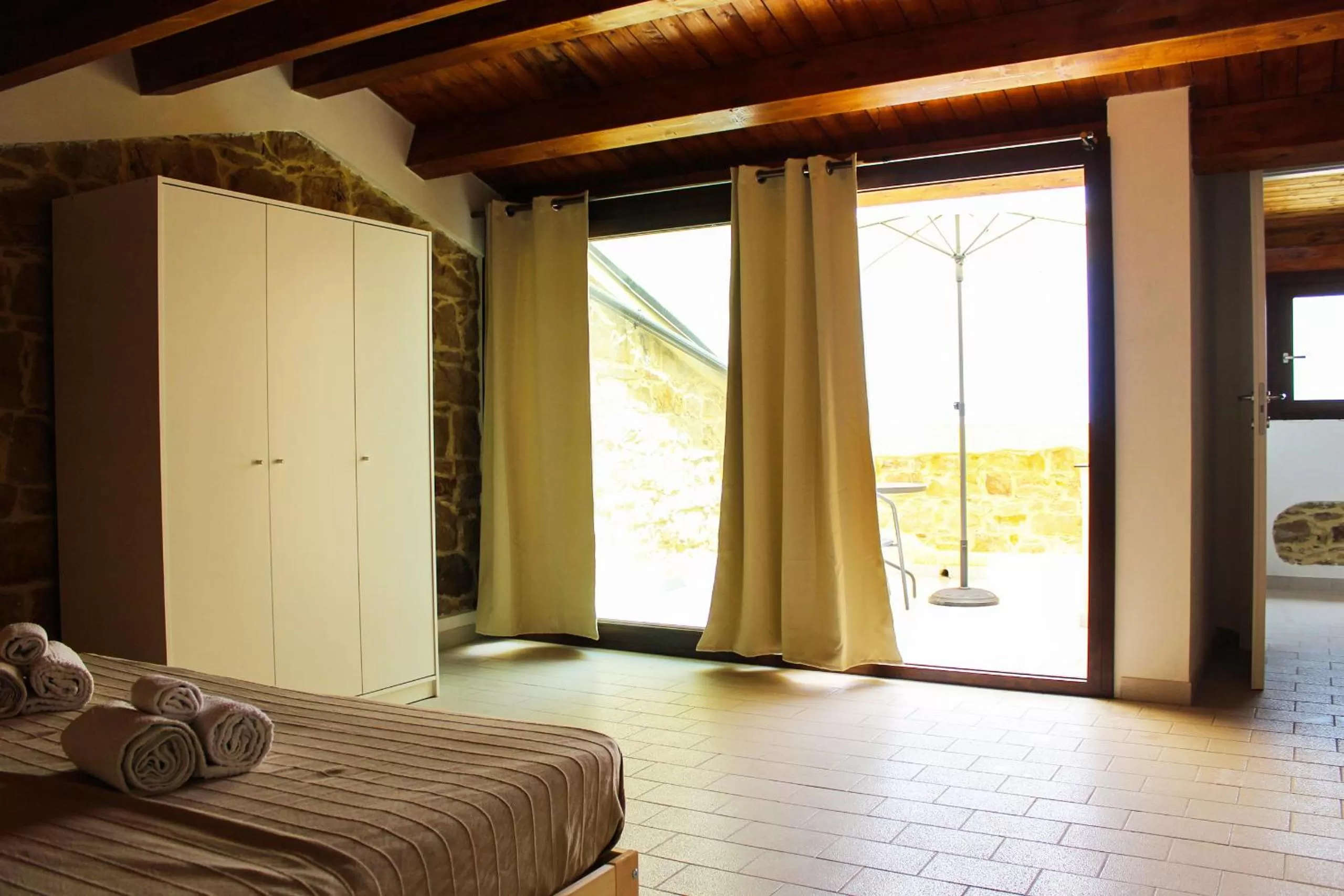 Garden view, Bed in Il Miglio in Più