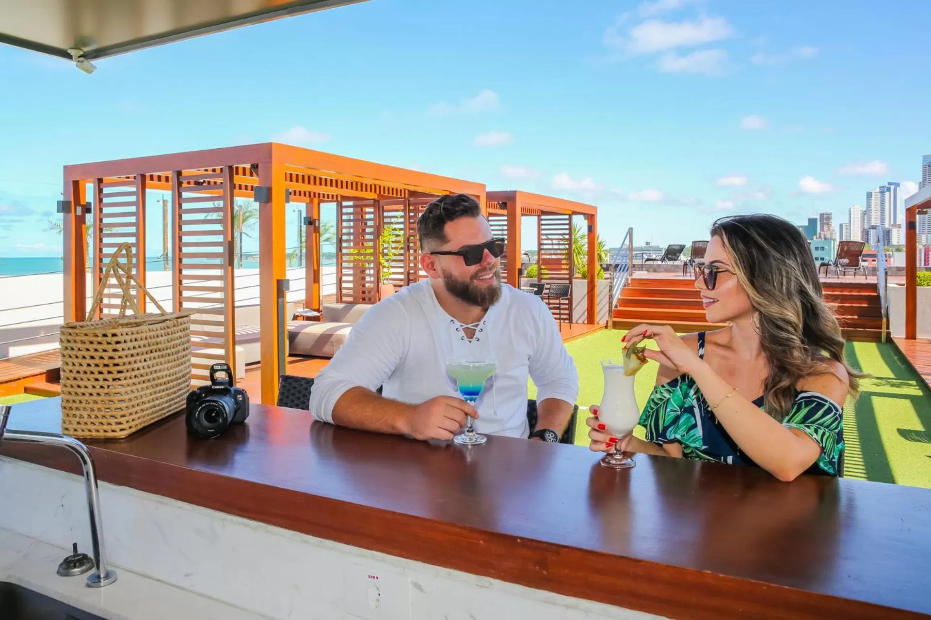 Swimming pool in Quality Suítes João Pessoa