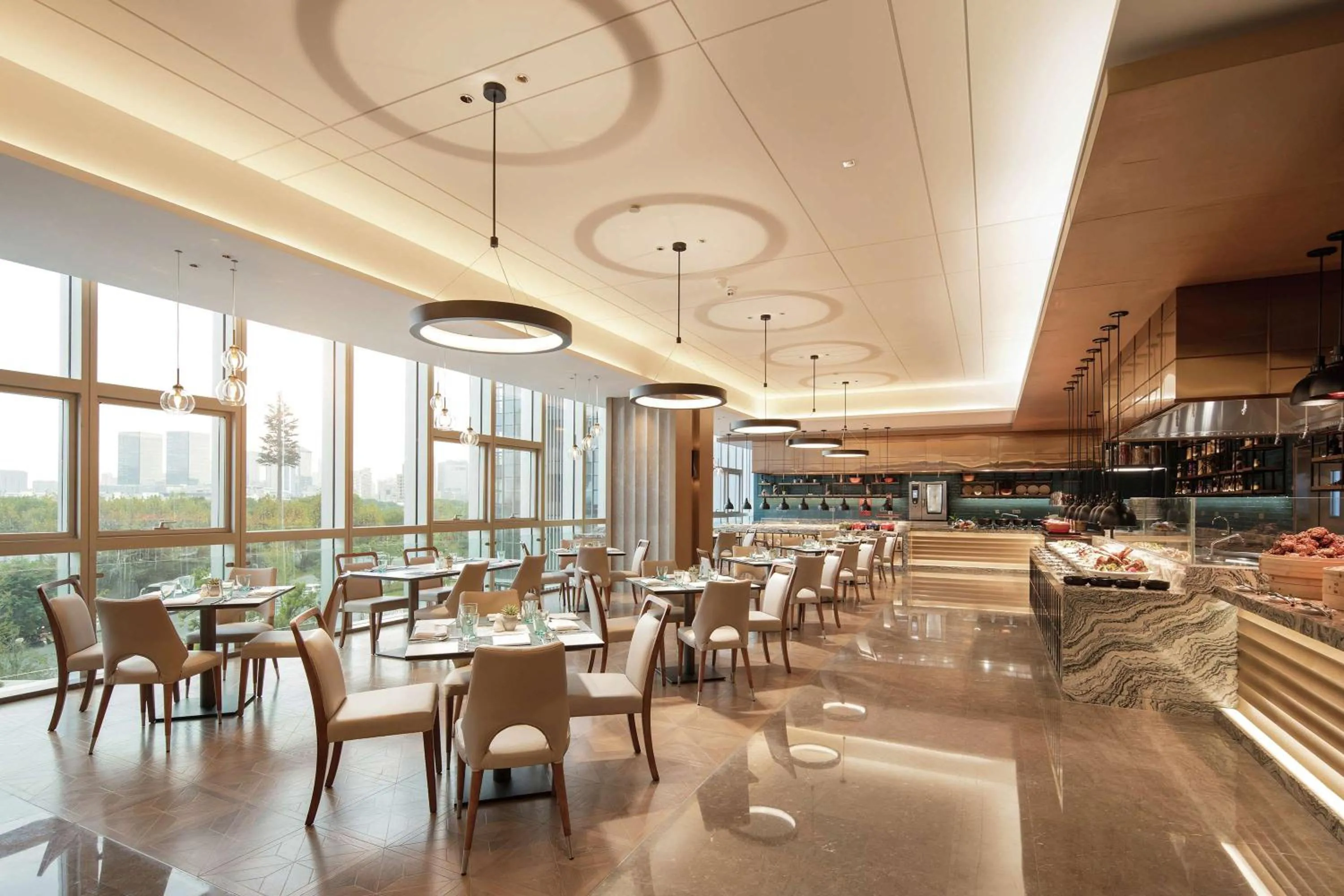 Restaurant/places to eat in Doubletree By Hilton Suzhou Wujiang