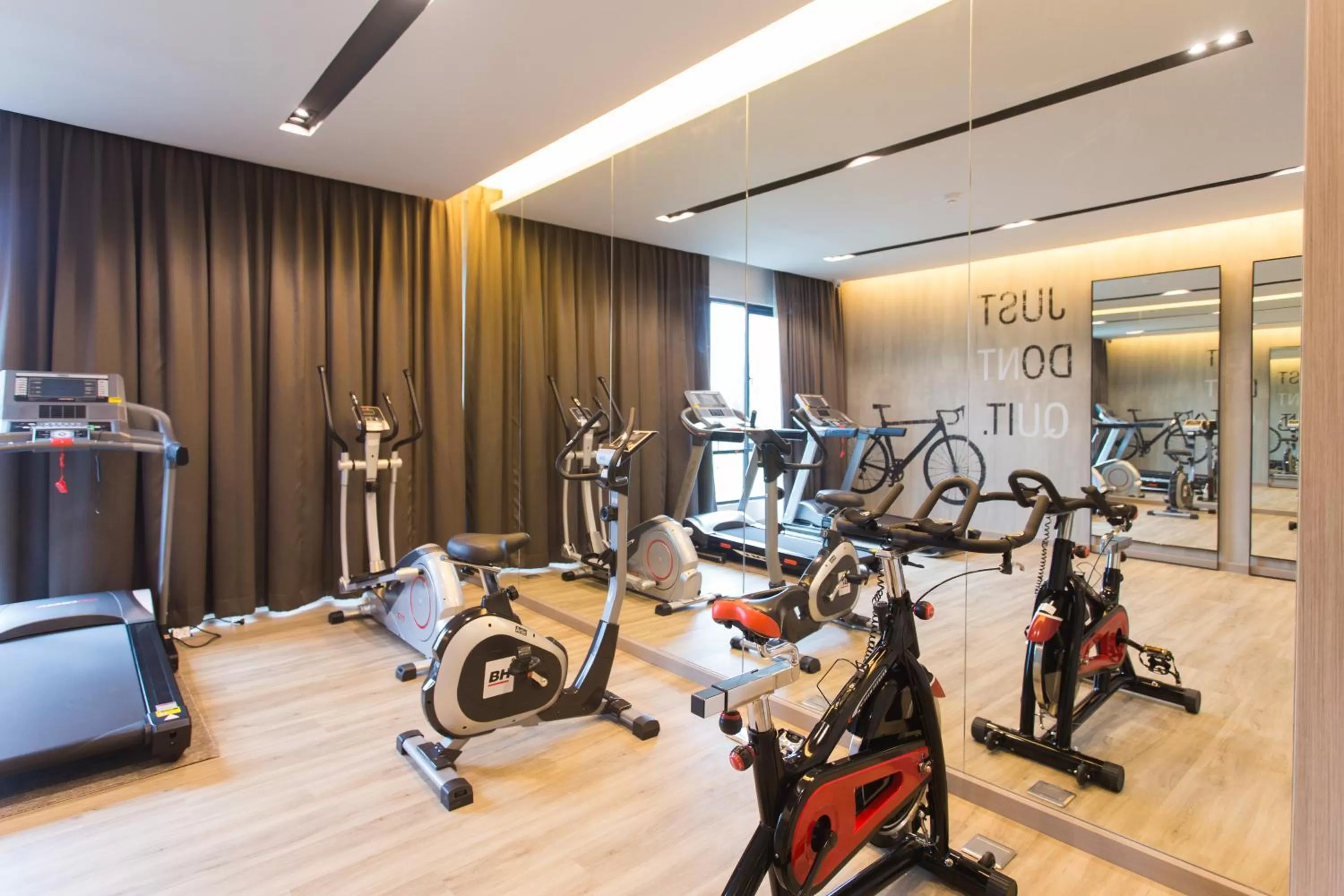 Fitness centre/facilities in The Journey Hotel Bangna