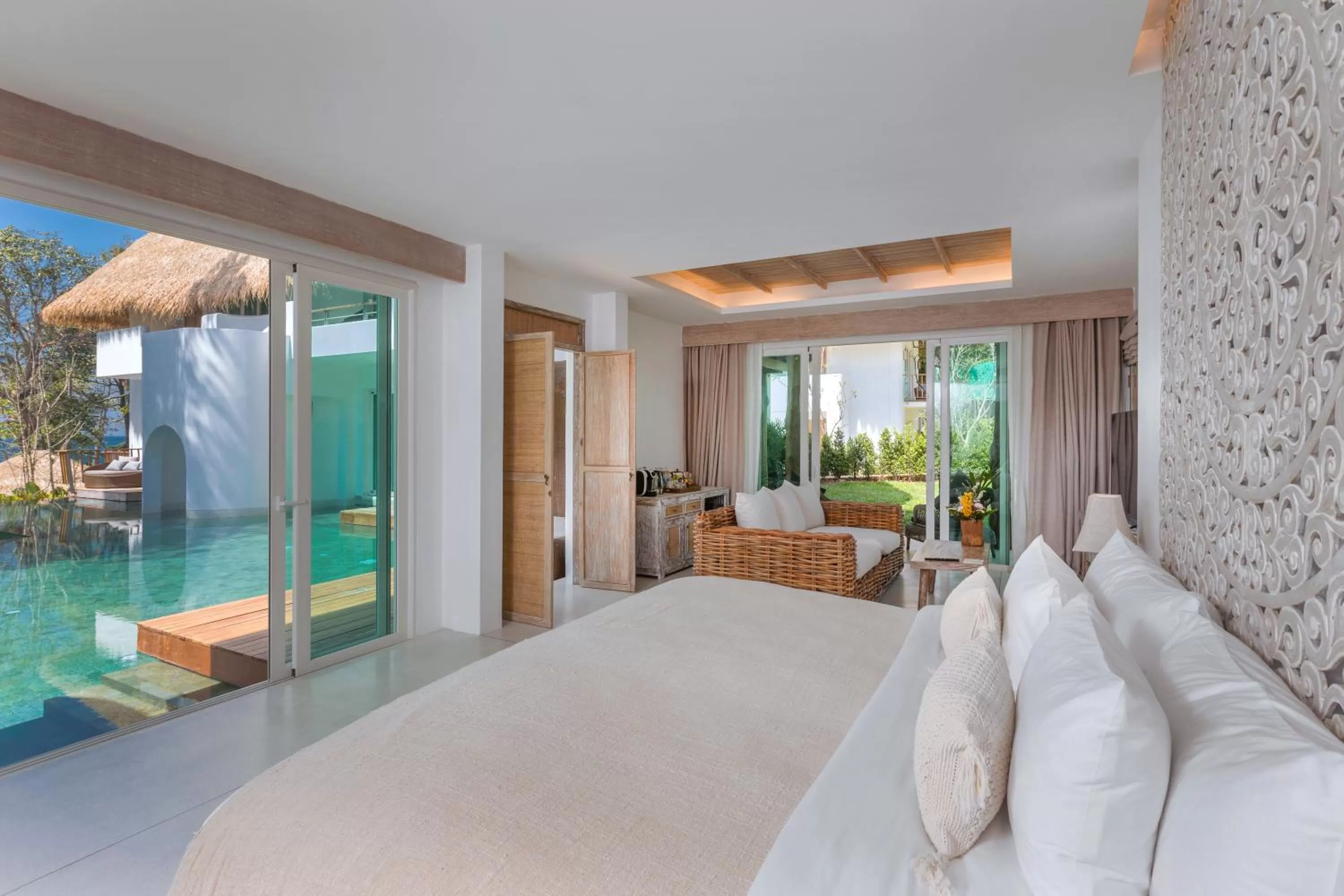 Bedroom, Bed in Eden Beach Khao Lak Resort & Spa