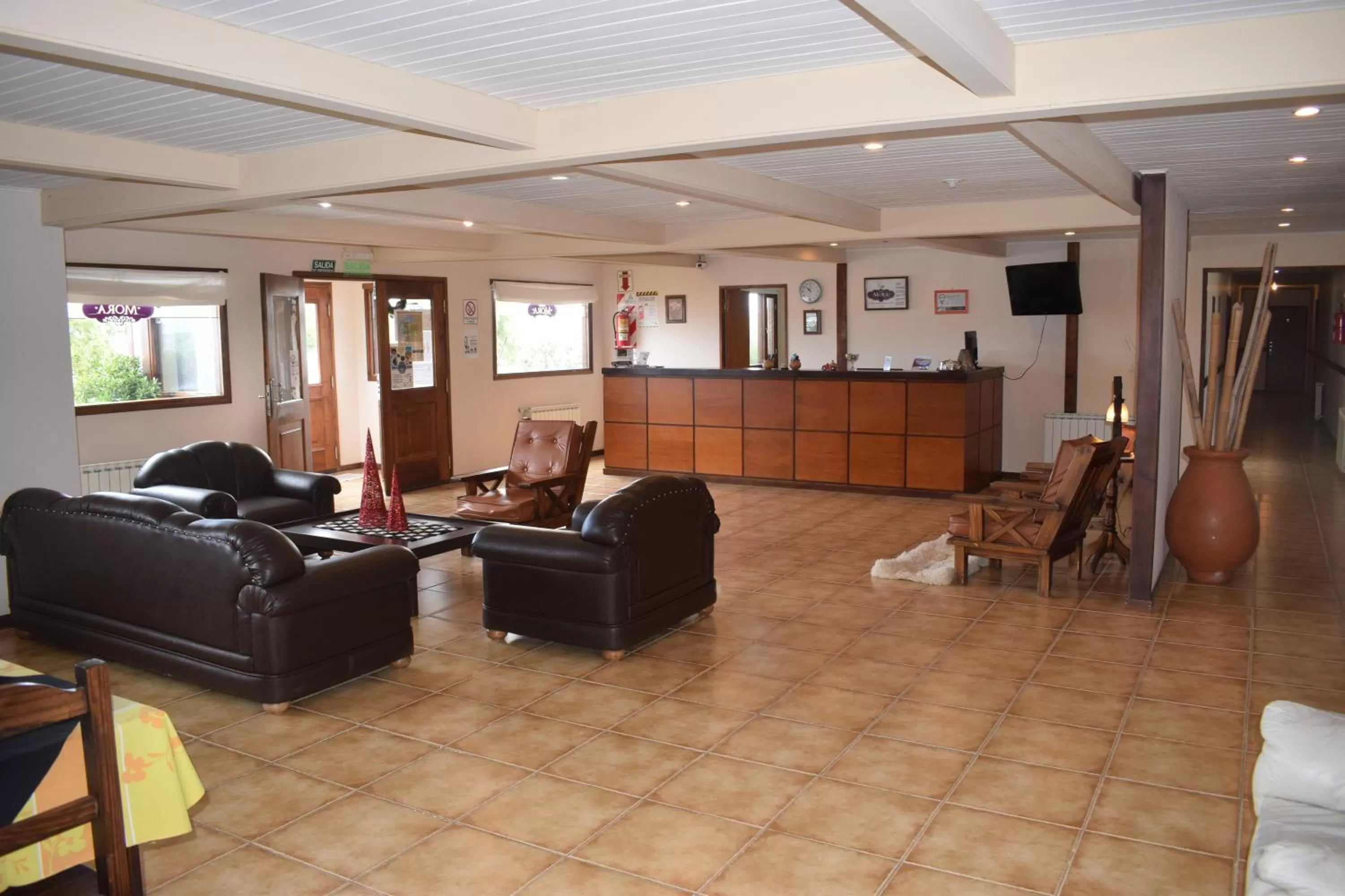 Lobby/Reception in Hotel Mora