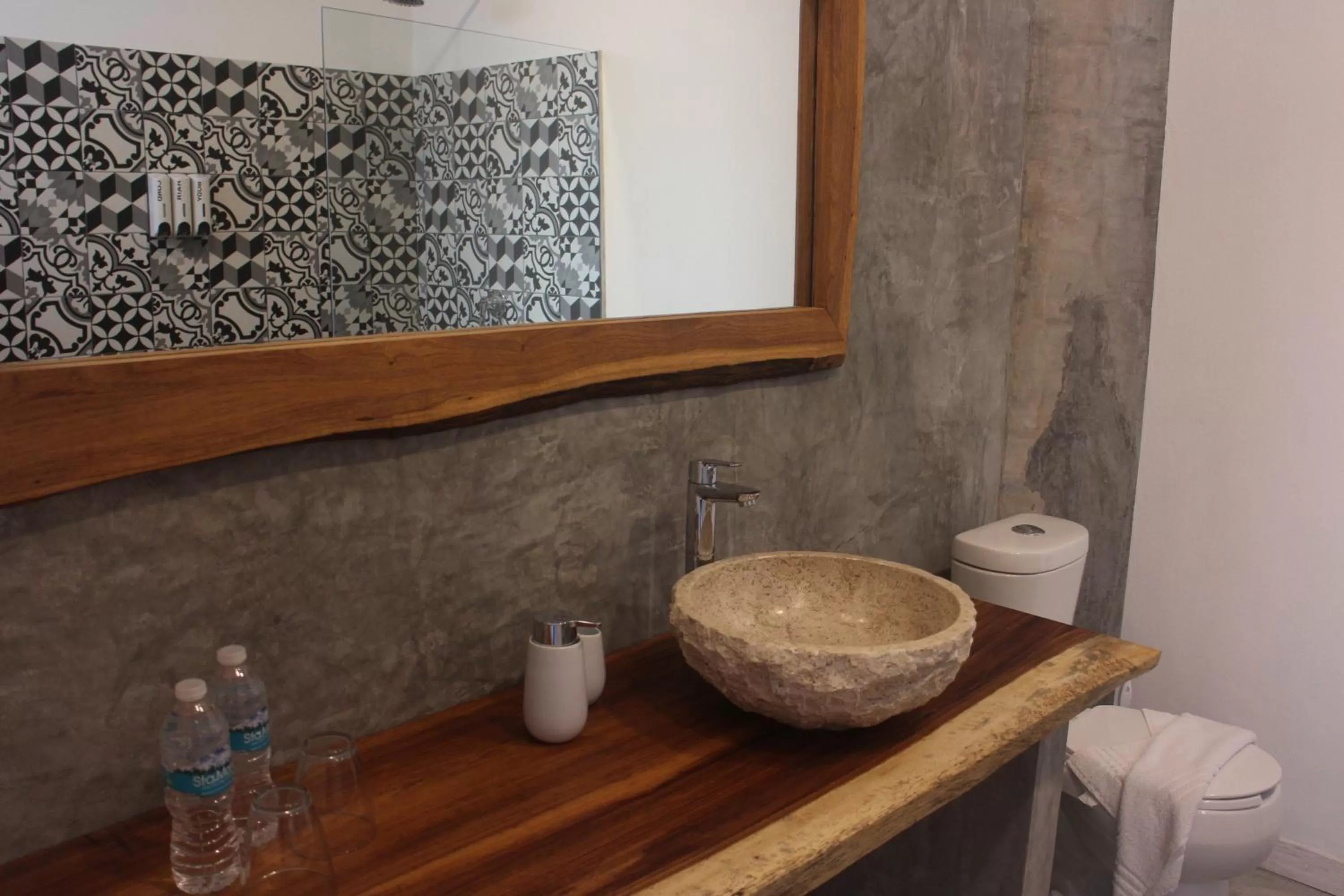 Toilet in Little Gem Hotel Tulum La Veleta