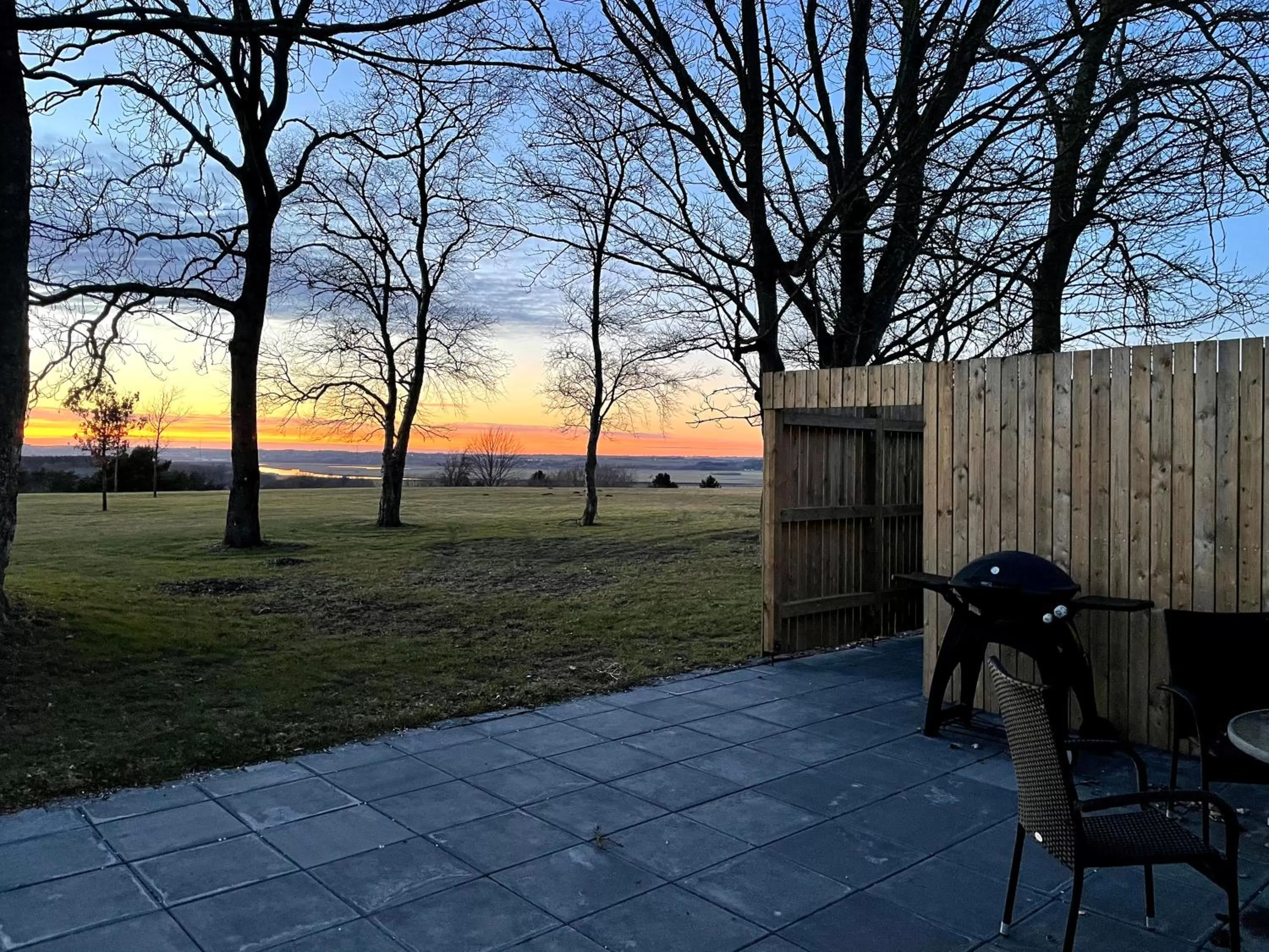 Patio in Essenbaekgaard B&B