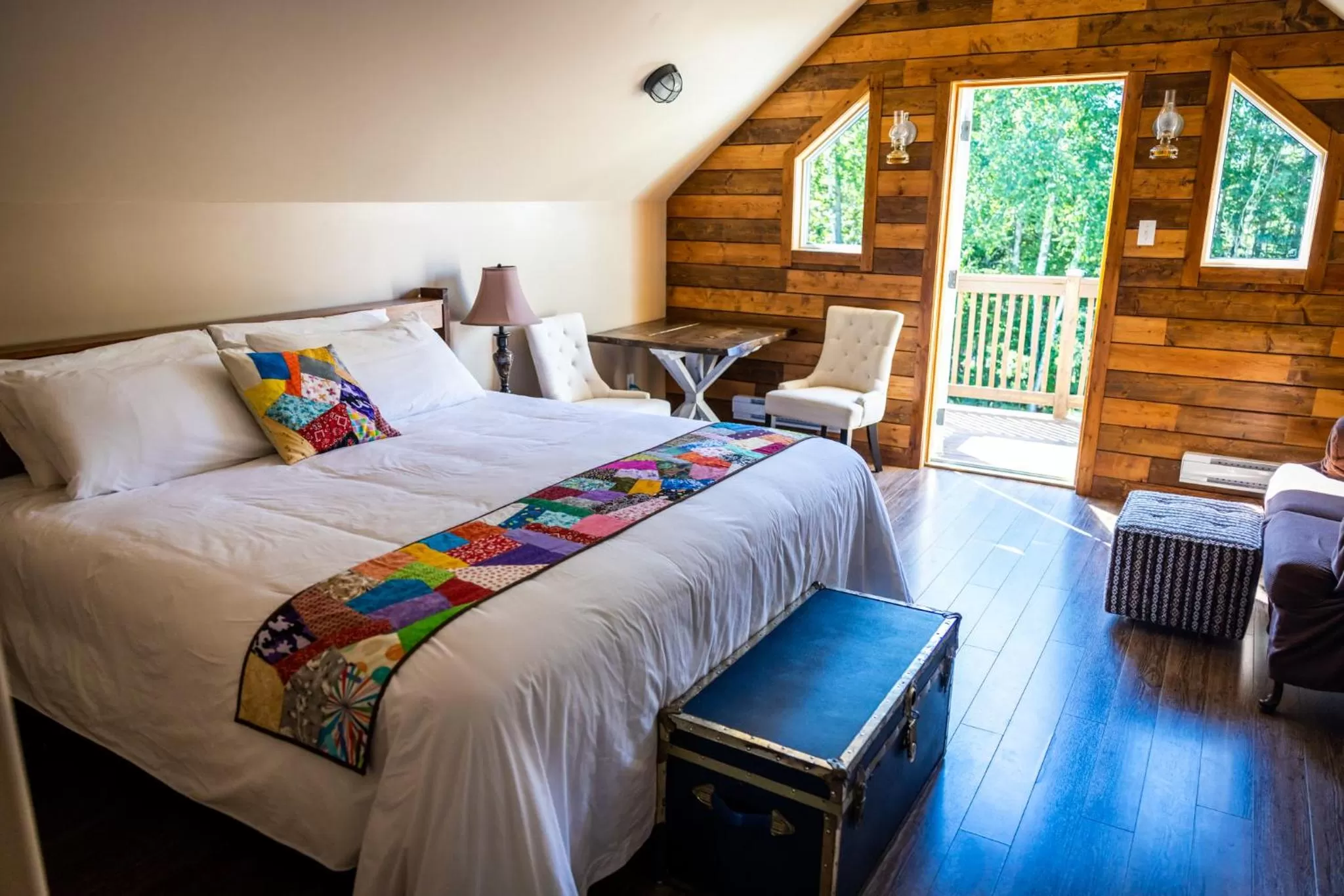 Bed in Upper Humber Settlement a FarmStay B&B