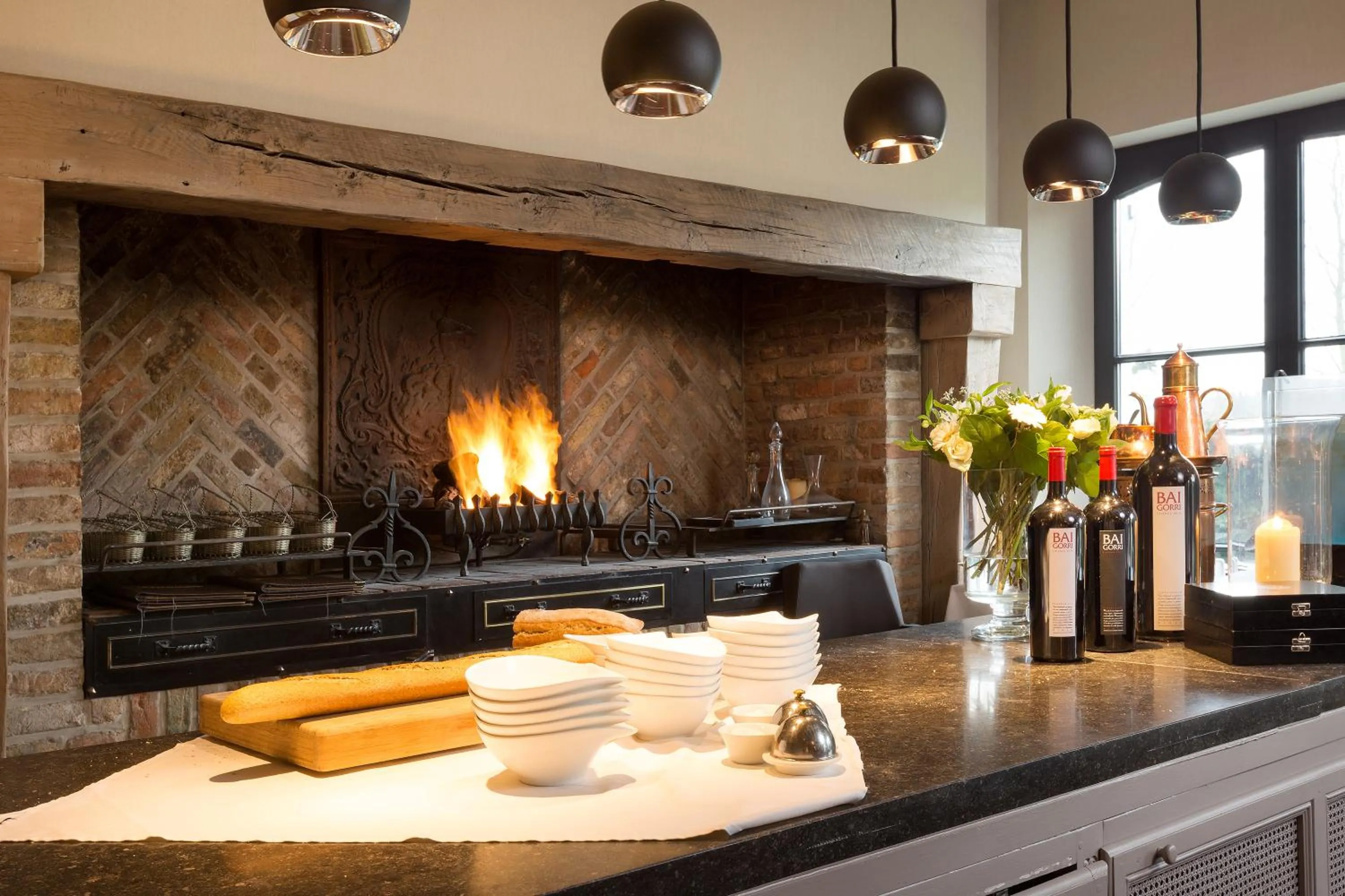 Restaurant/places to eat in Hotel Restaurant Weinebrugge