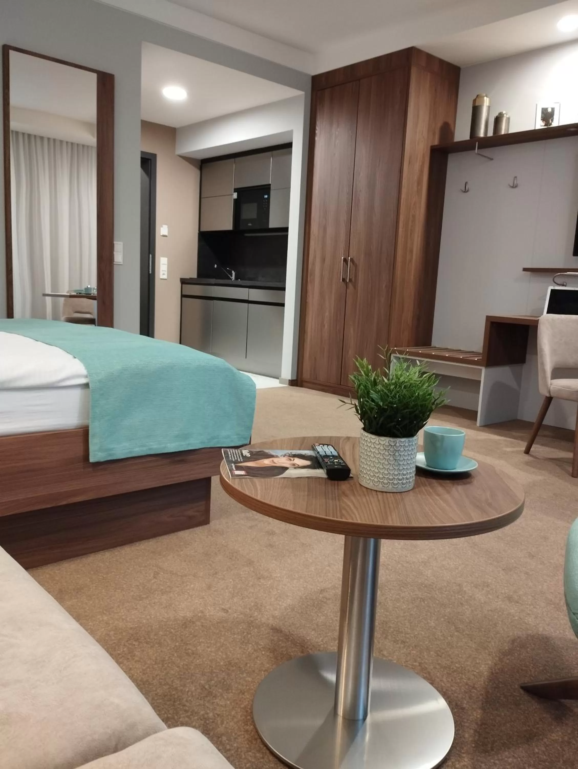 Bed in Hotel Herzog Georg