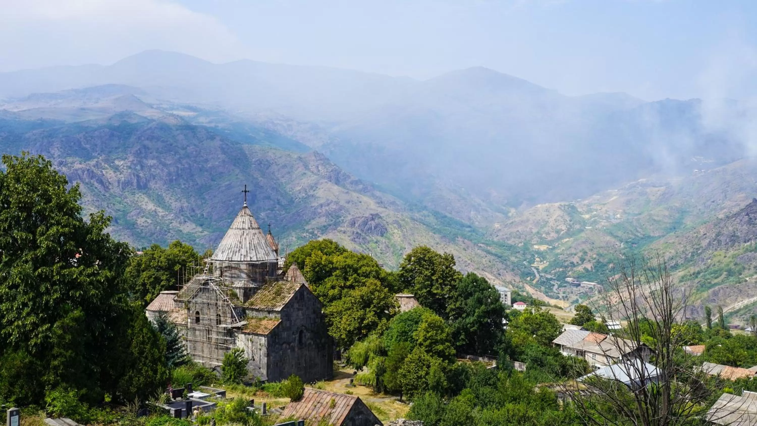 Nearby landmark, Bird's-eye View in Odzun Hotel