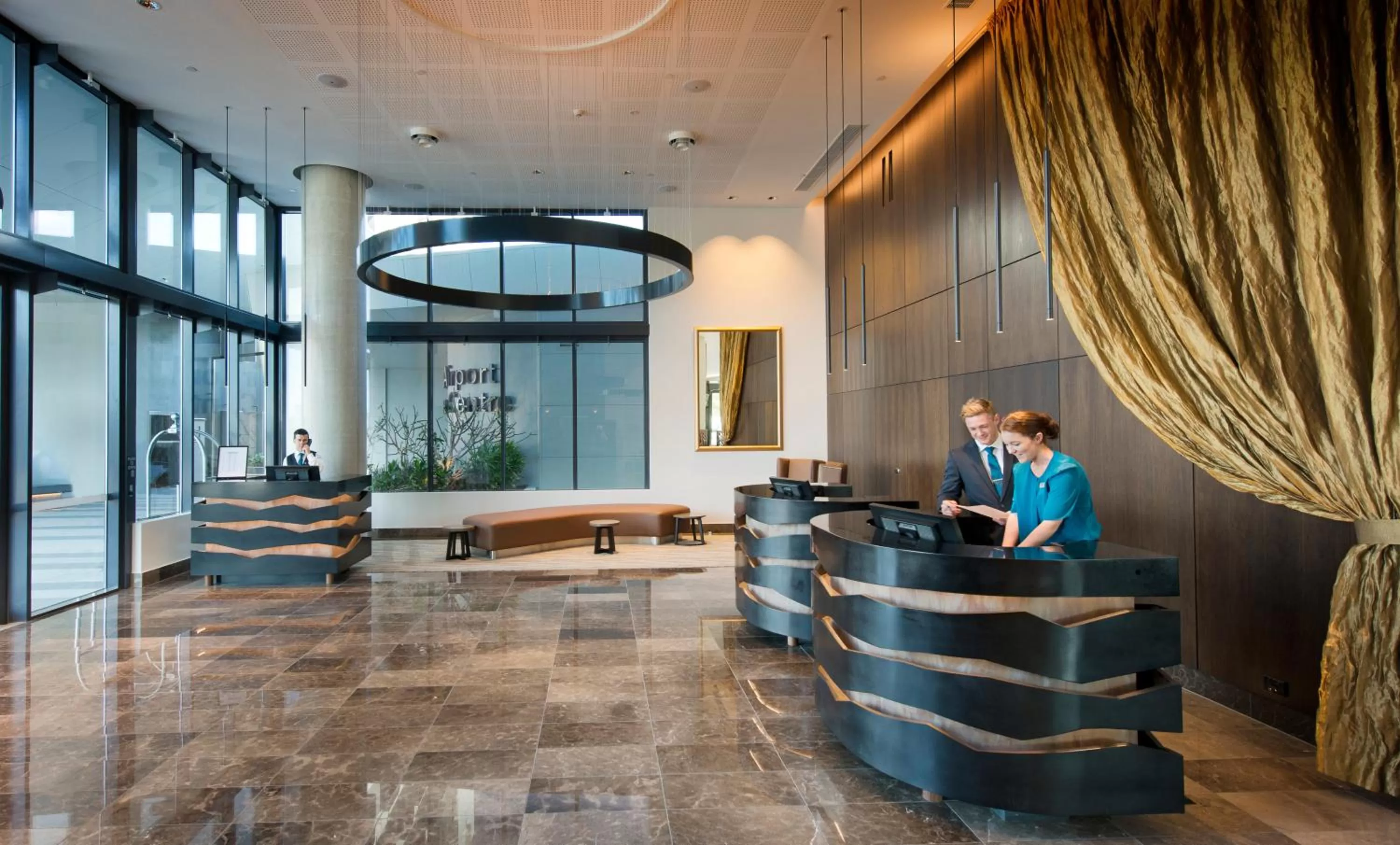 Lobby or reception in Pullman Brisbane Airport
