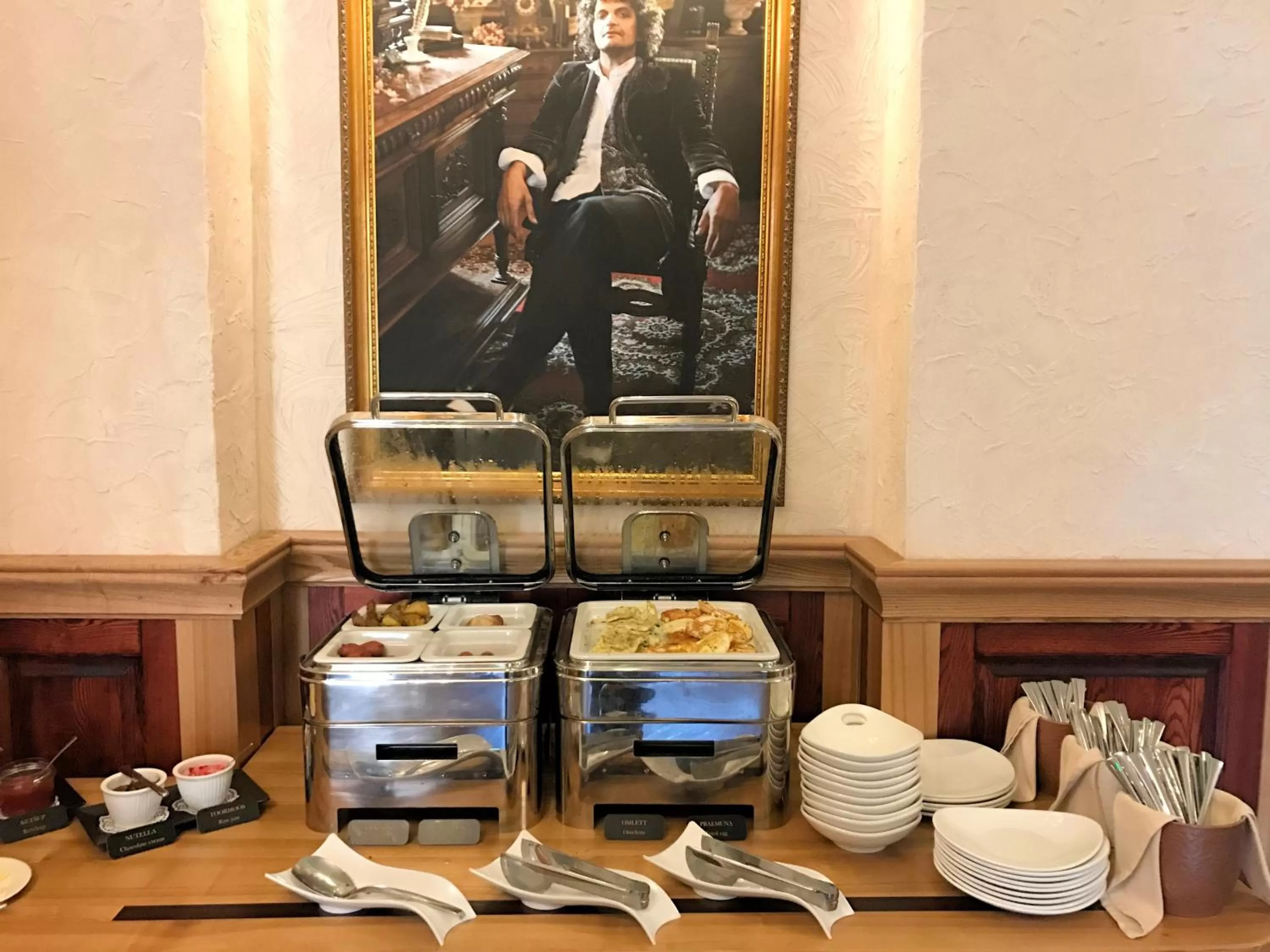 Buffet breakfast in Georgi Hotell