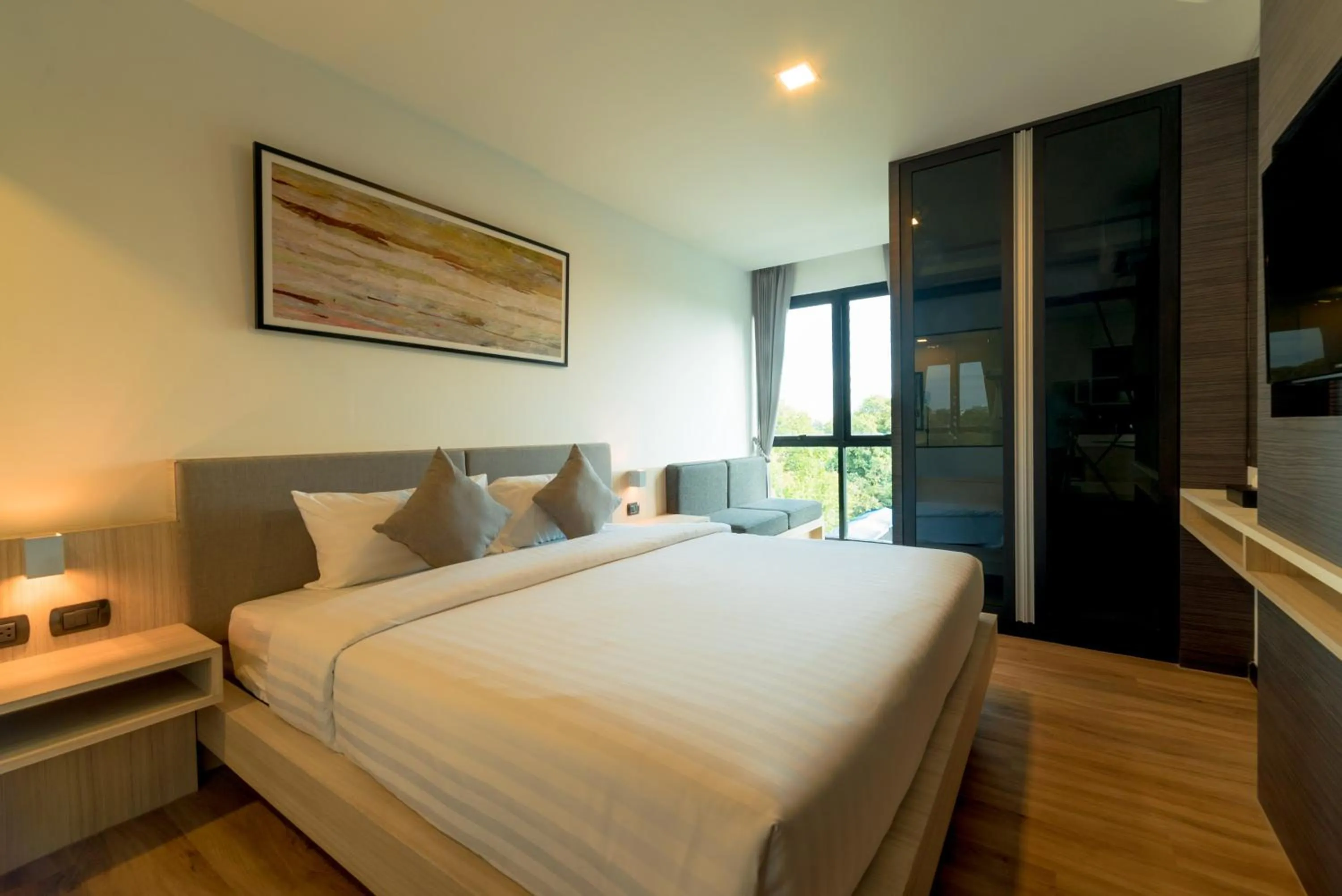 Decorative detail in Pause and Play Hotel