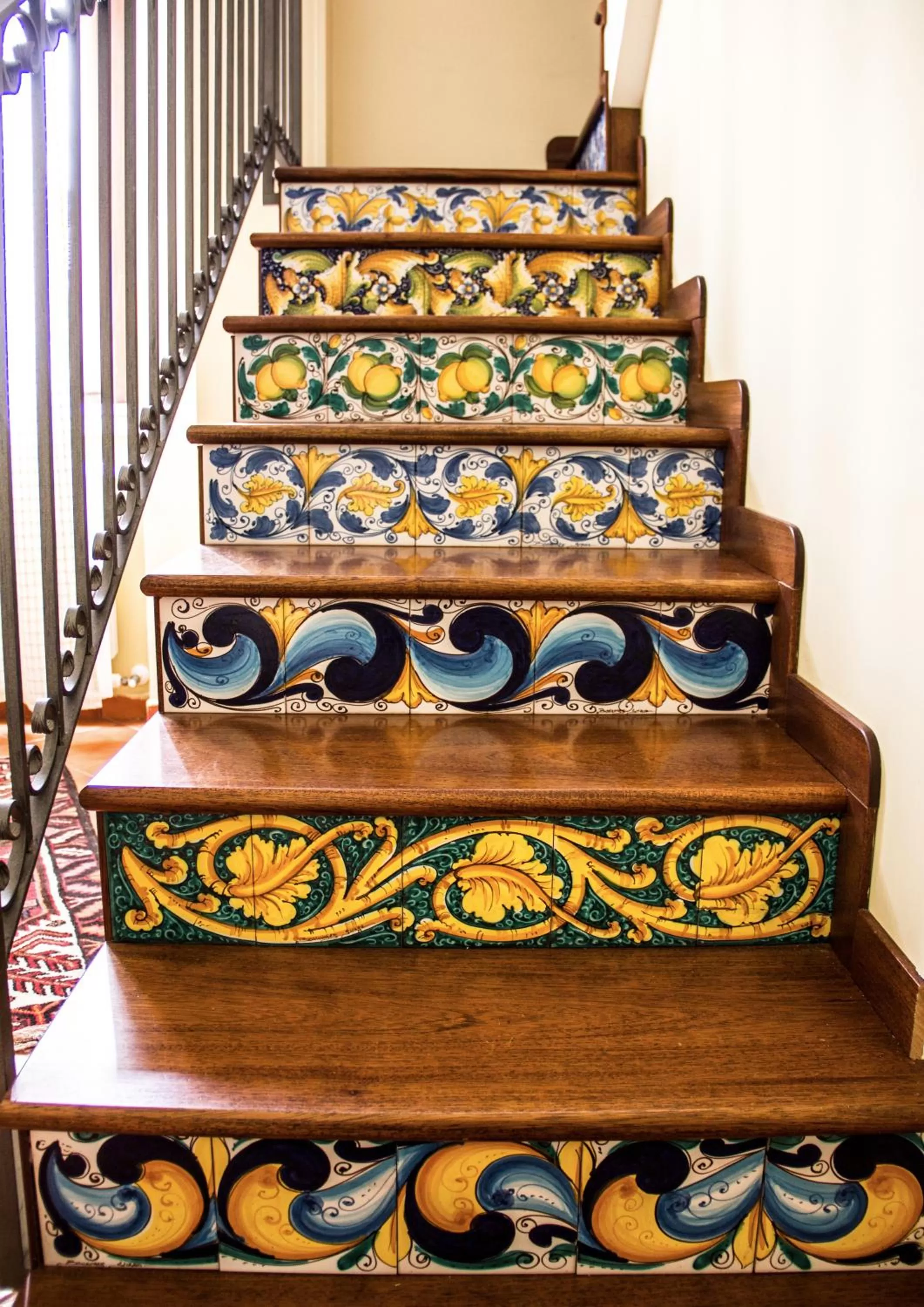 Decorative detail in B&B Porta Bagni