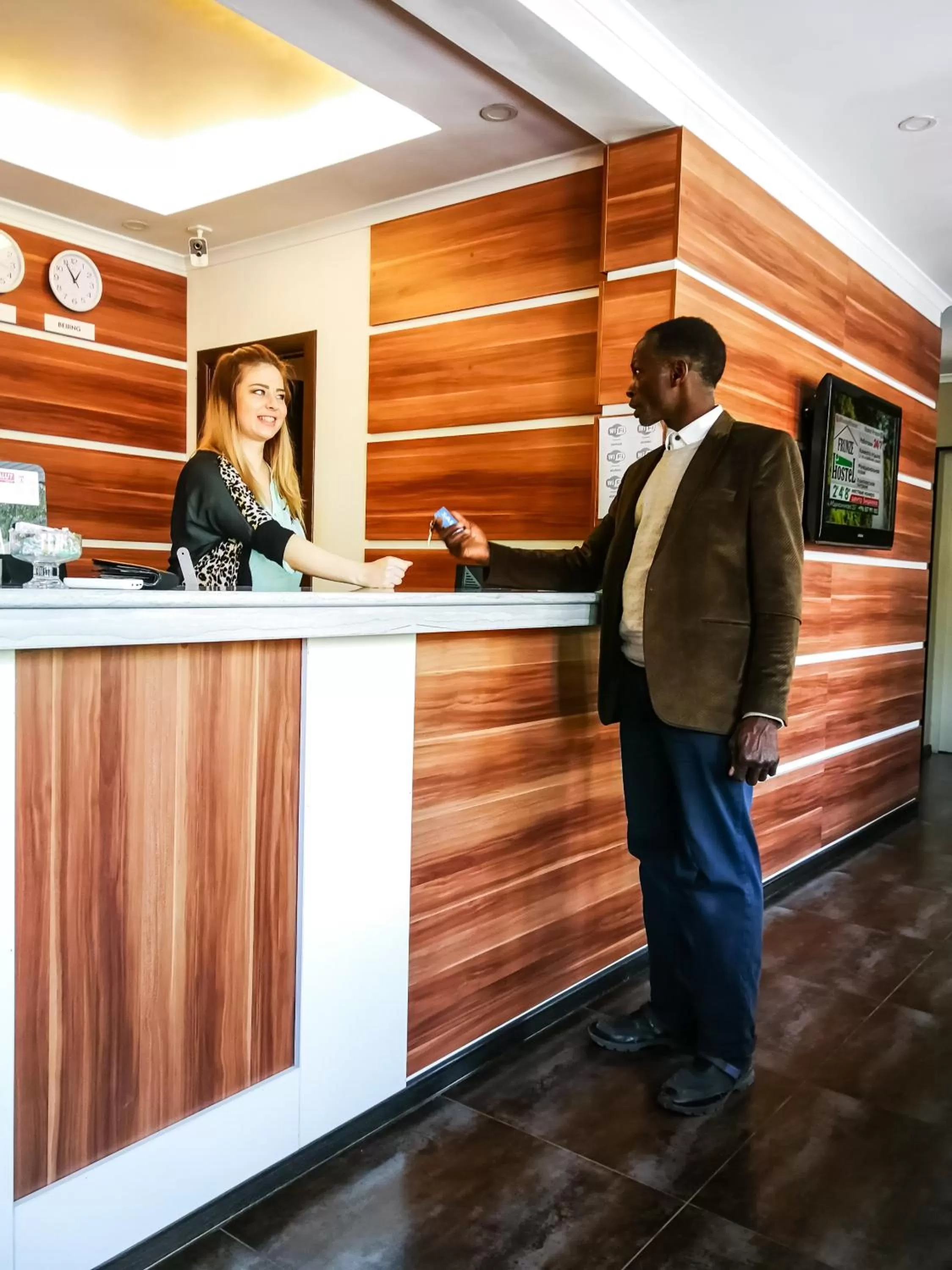 Staff in Salut Hotel