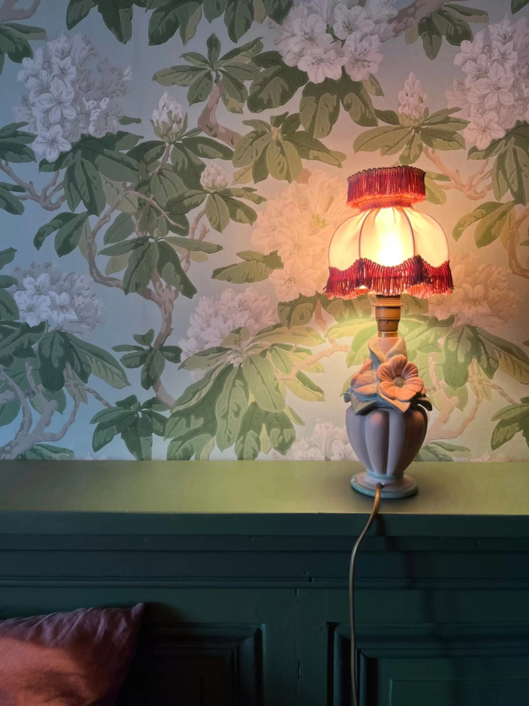 Decorative detail, Bed in Le Clos Chalmon Chambre d'hôte