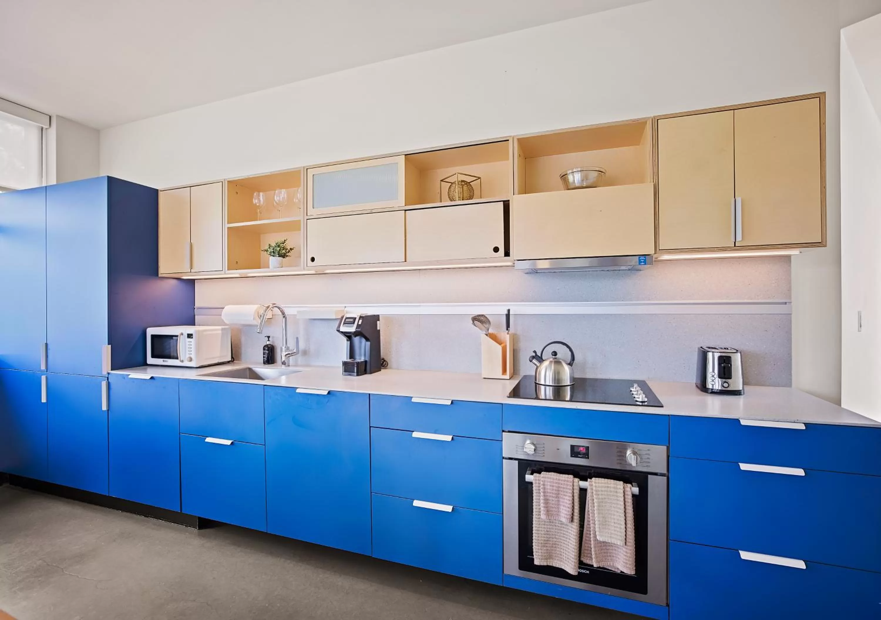 Kitchen or kitchenette in Harthall Hotel