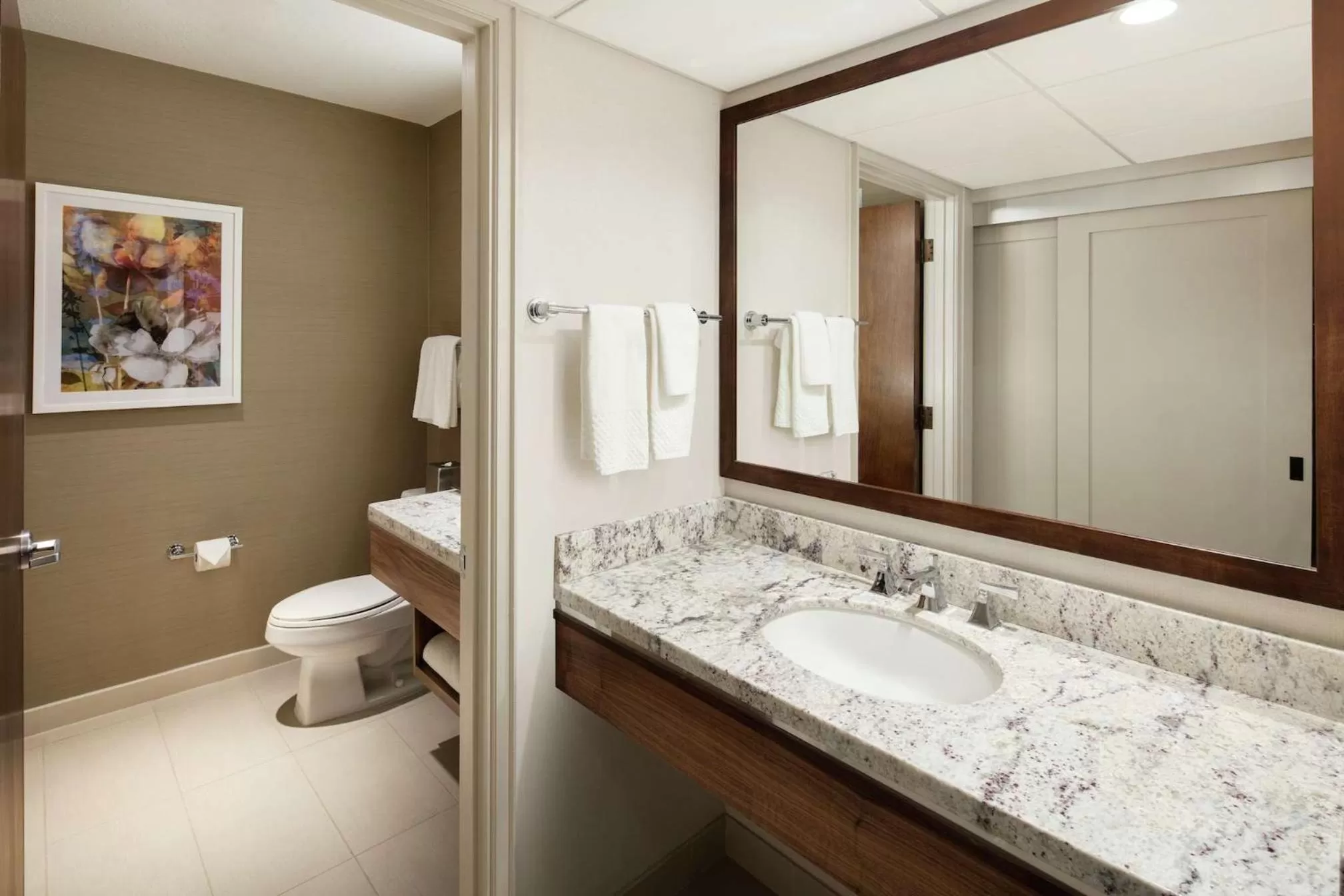 Bathroom in DoubleTree by Hilton Ontario Airport