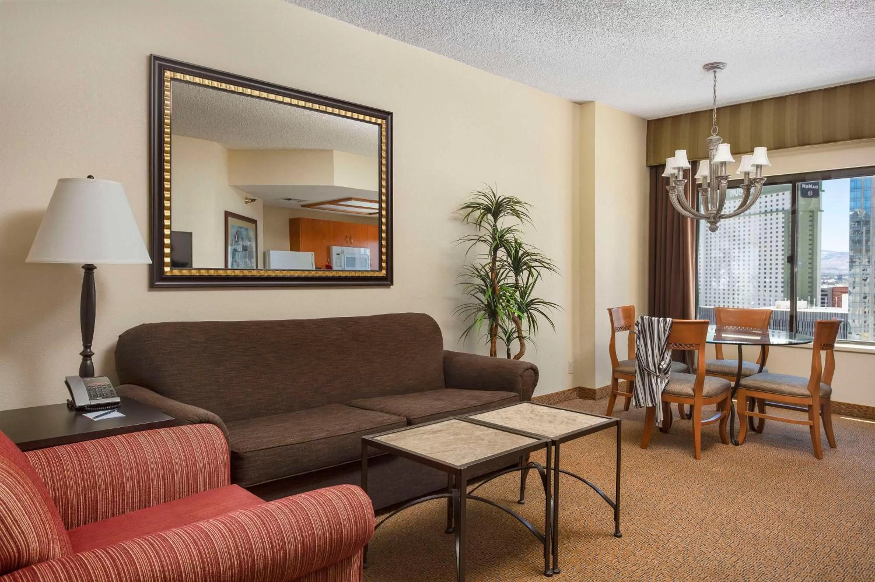 1 BEDROOM 1 KING SUITE AND SOFABED in Hilton Vacation Club Polo Towers Las Vegas
