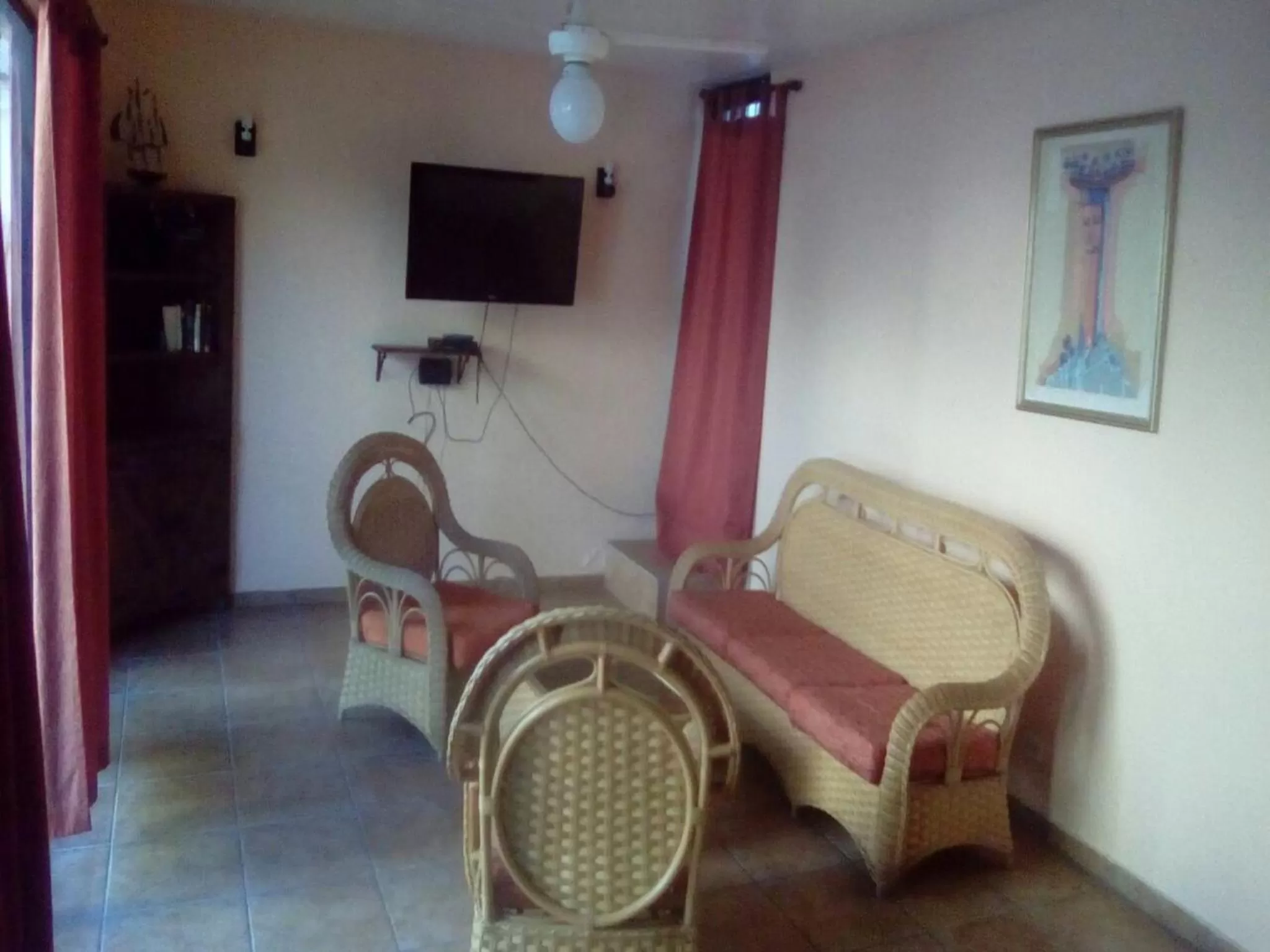 Living room in Perla de Sosua