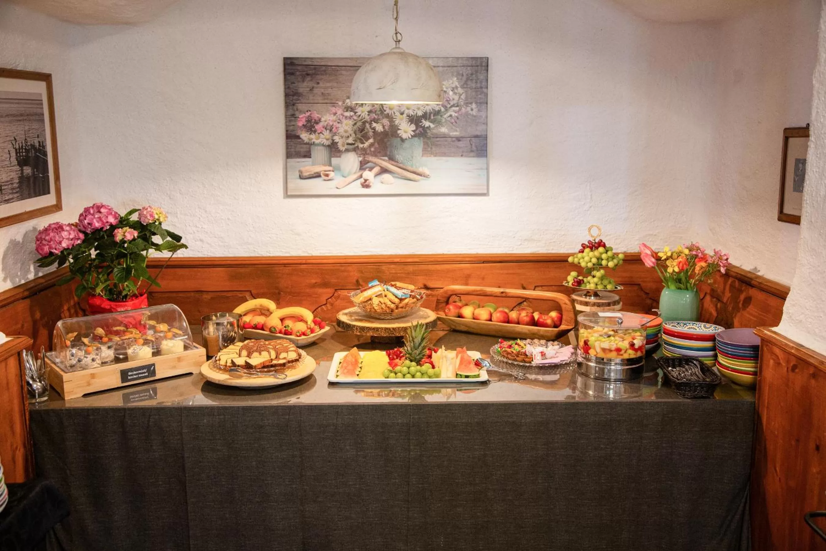 Buffet breakfast in Hotel Schlossblick Chiemsee