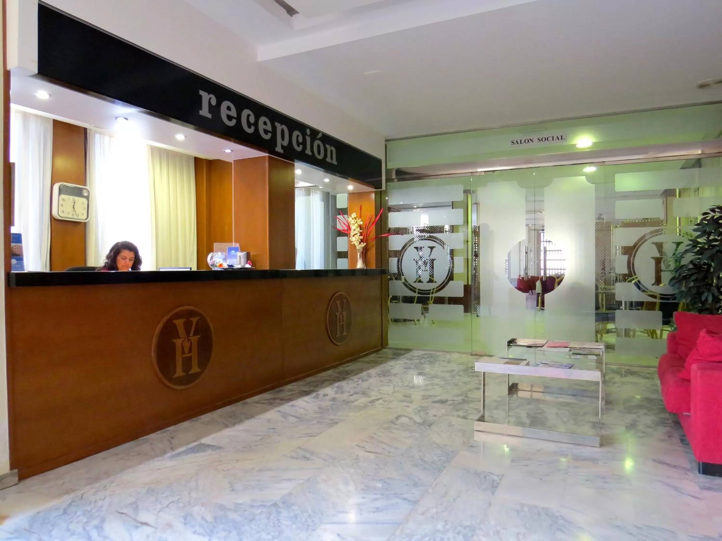 Lobby or reception in Hospedium Hotel Veracruz