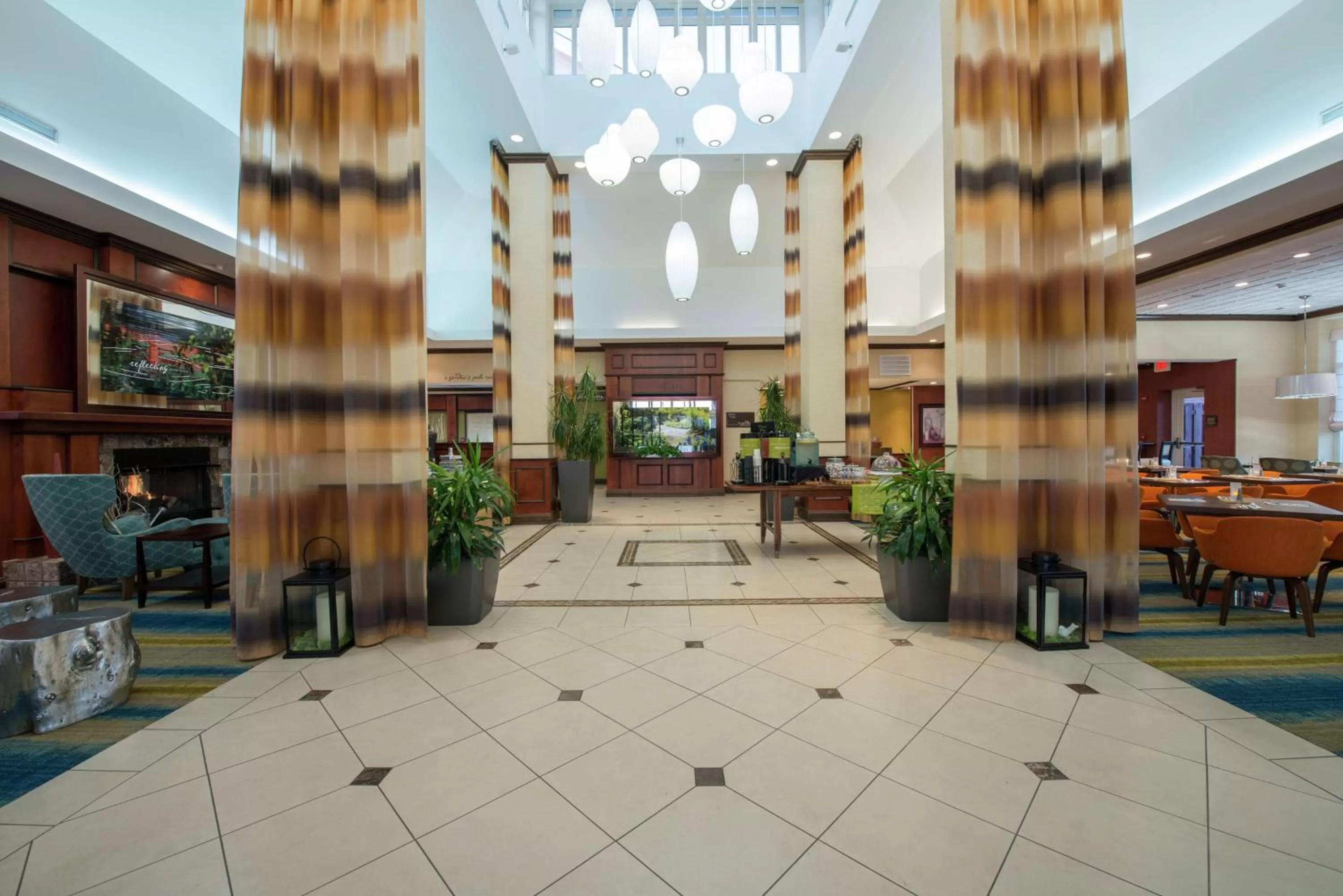 Lobby or reception in Hilton Garden Inn Tupelo