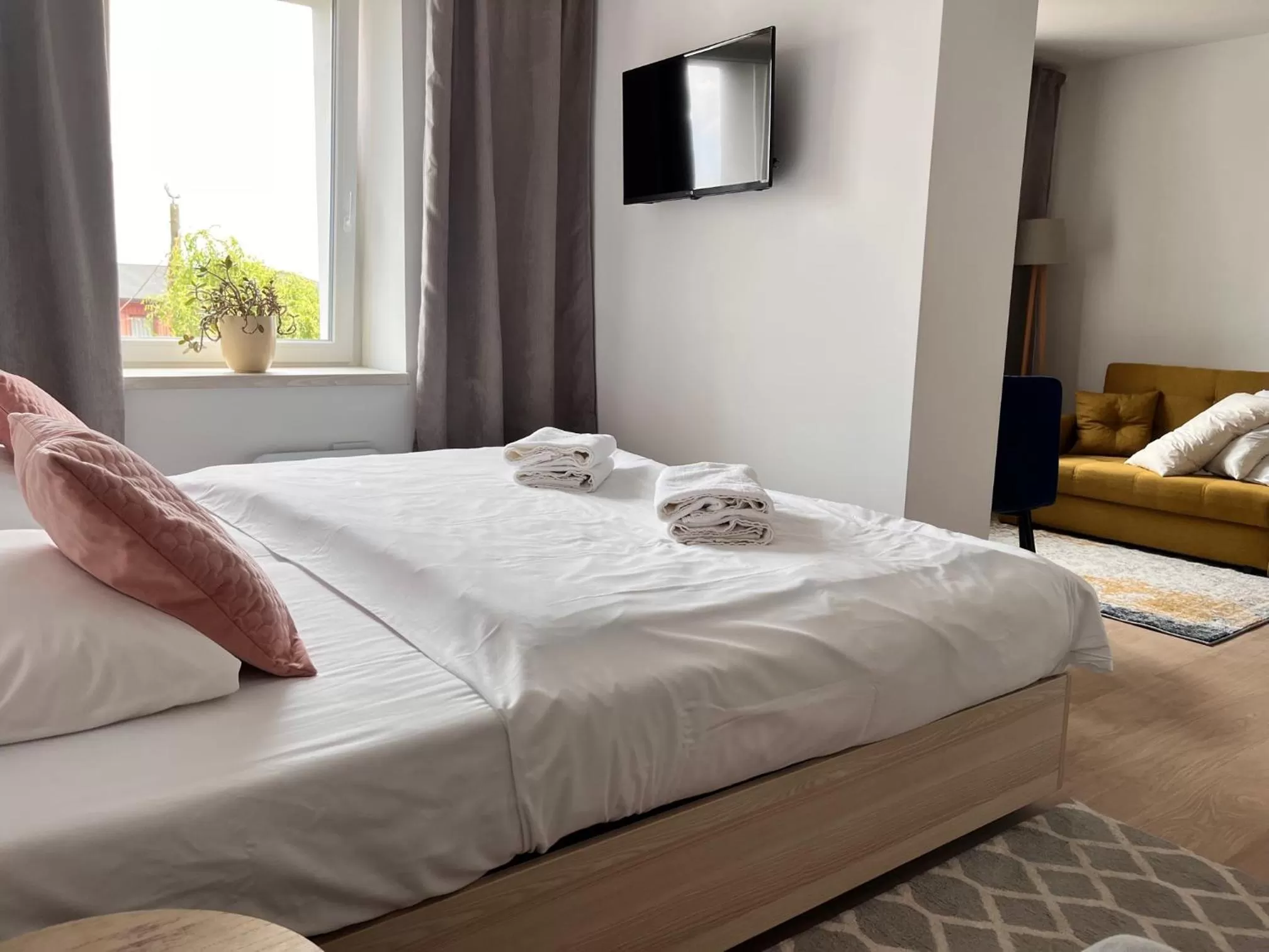 Bed in 3 Budget Stay Apartments