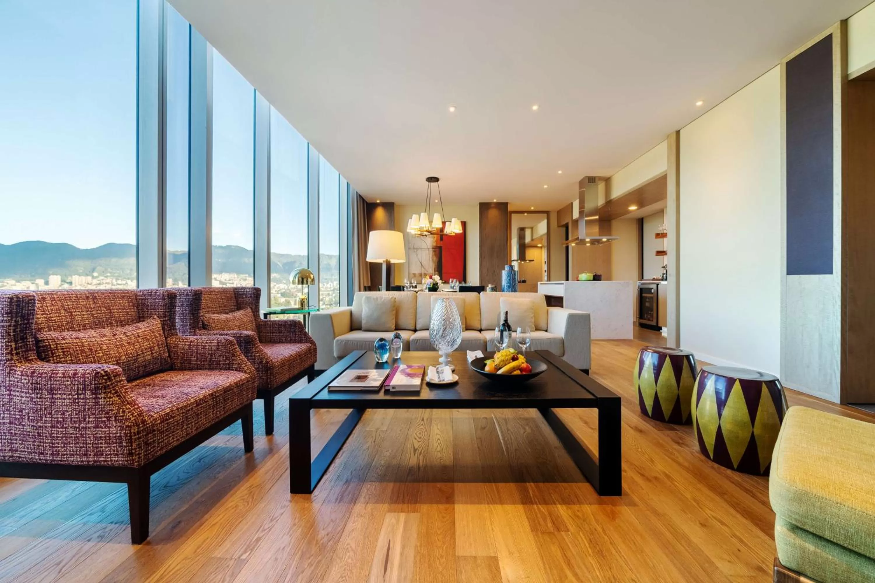 Photo of the whole room in Grand Hyatt Bogota