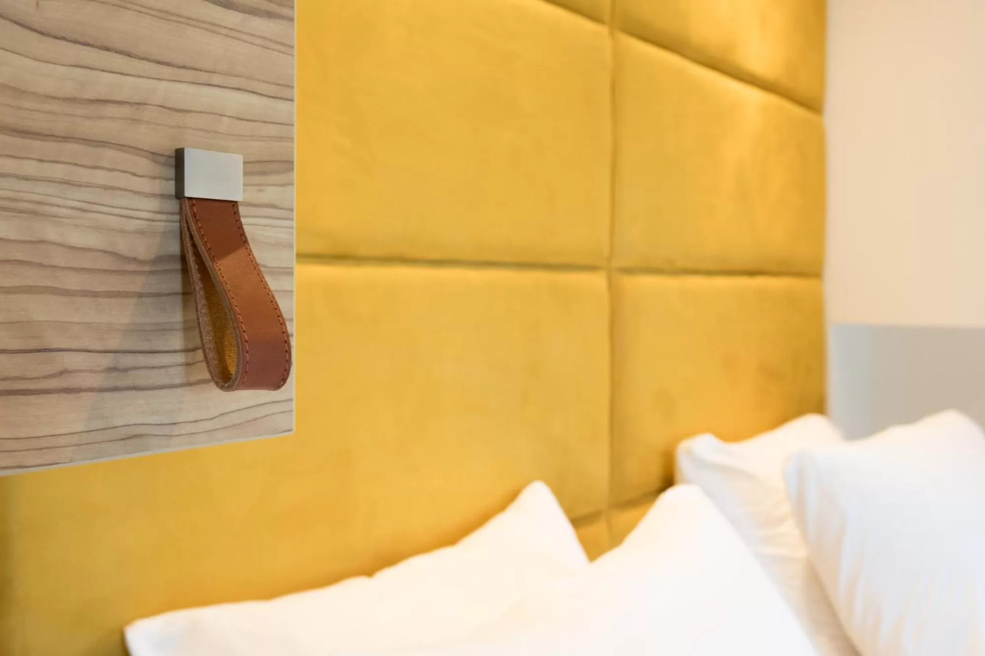 Decorative detail, Bed in Hotel Kaap West I Kloeg Collection