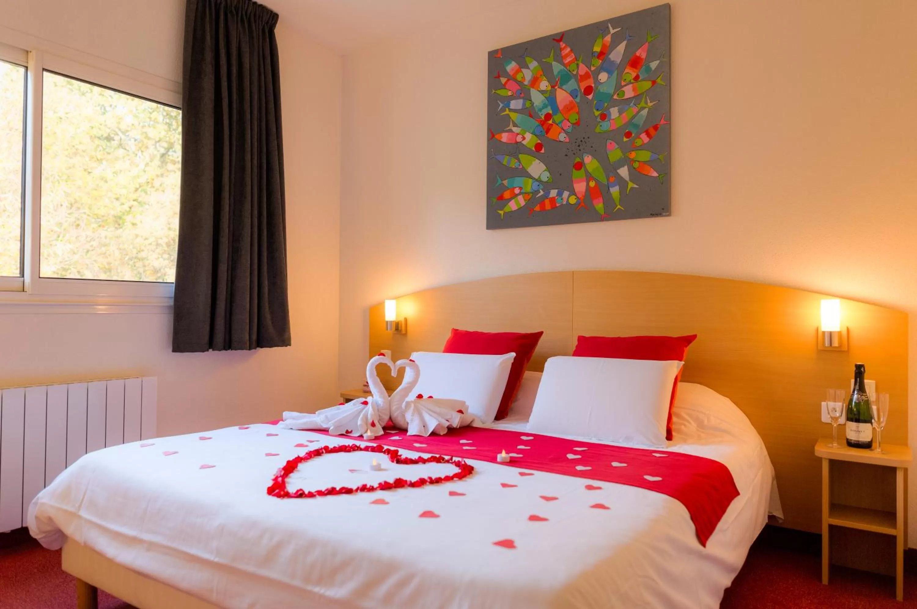 Bed in Kyriad Quimper - Pont-l'Abbé