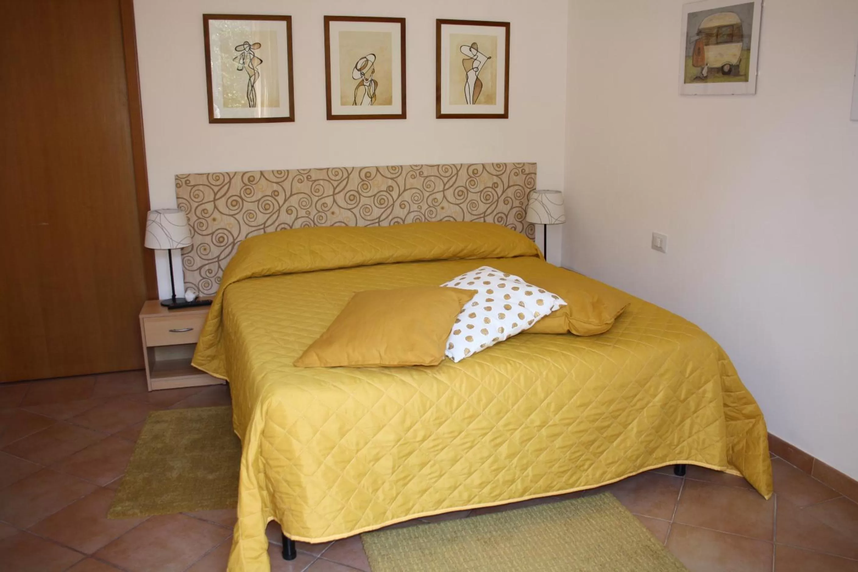 Bed in Le Tre Sorelle a Testaccio
