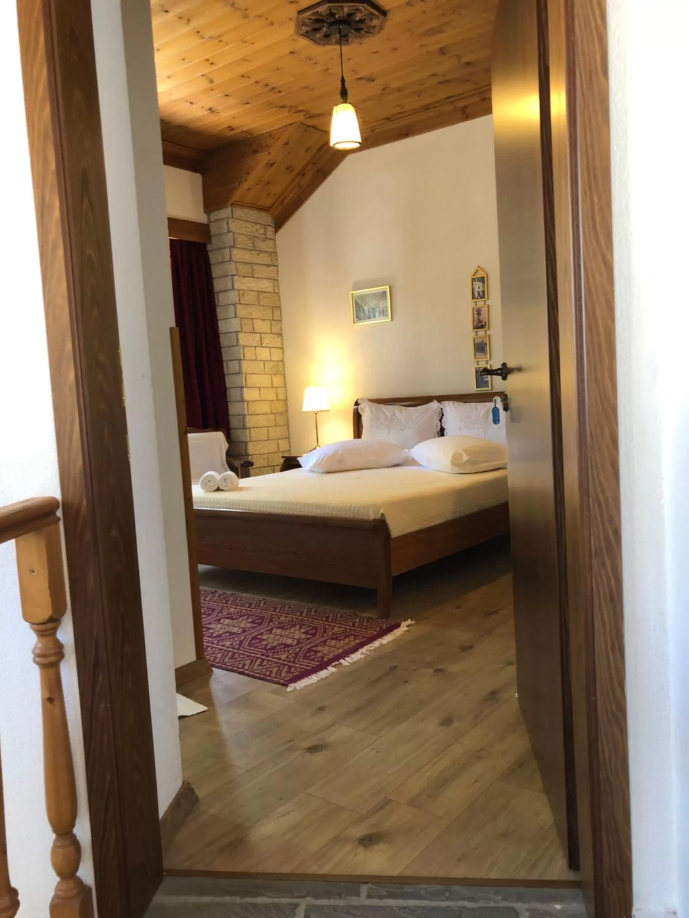 Bed in Hotel Gjirokastra