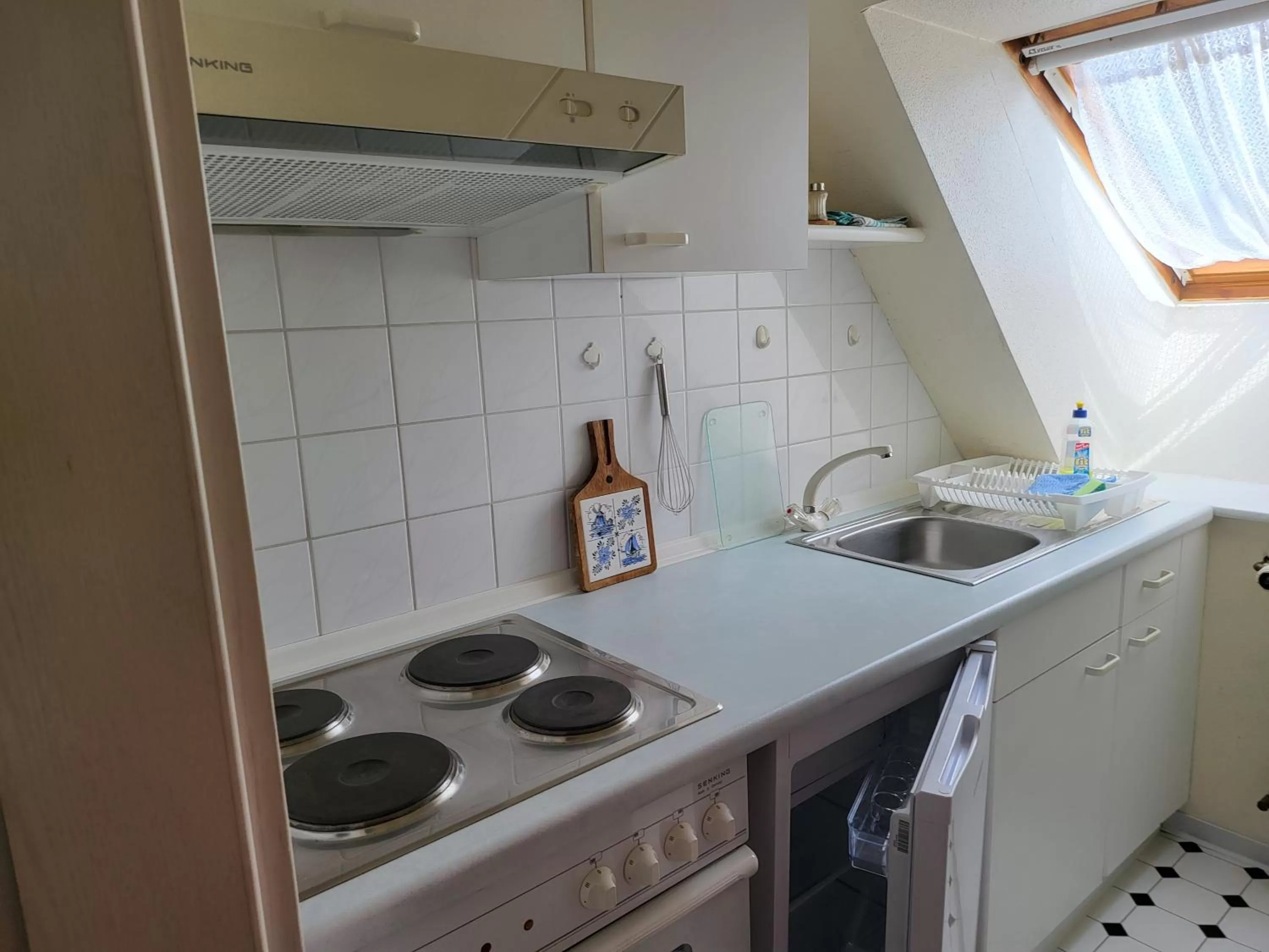 Kitchen or kitchenette in Hotel Zur Schanze
