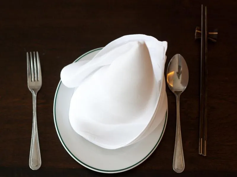 Dining area in Laithong Hotel