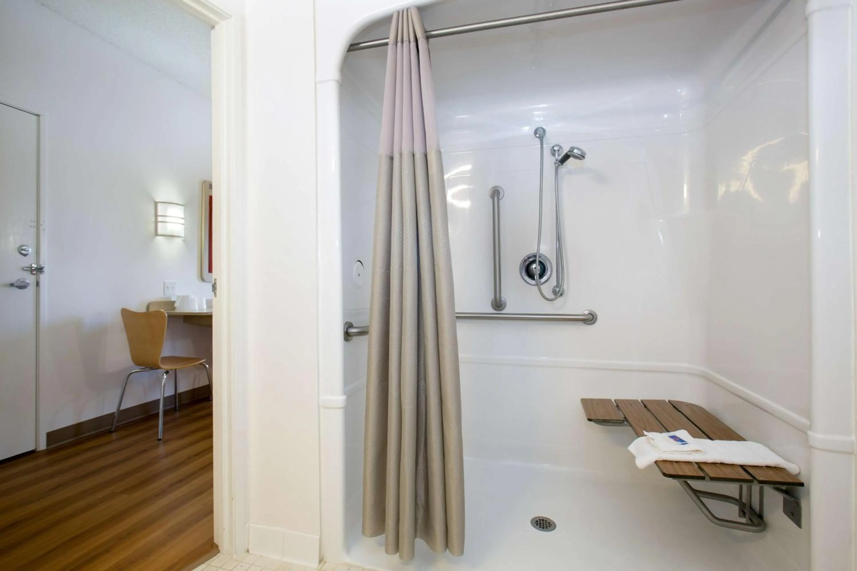 Bathroom in Motel 6-Brooklyn Center, MN - Minneapolis