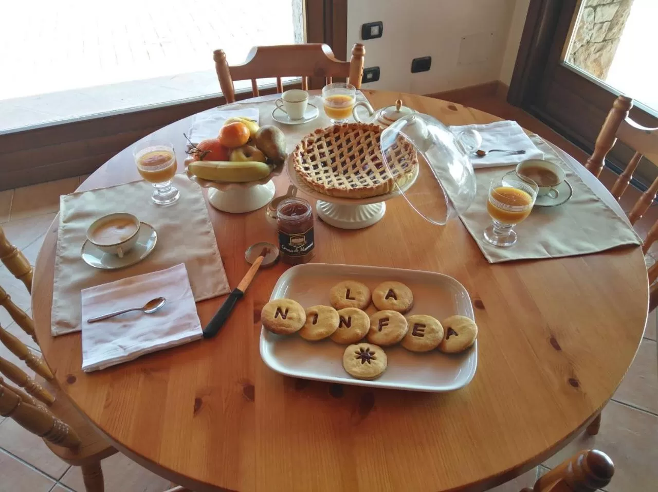 Food and drinks in Resort Ninfea San Pellegrino Terme