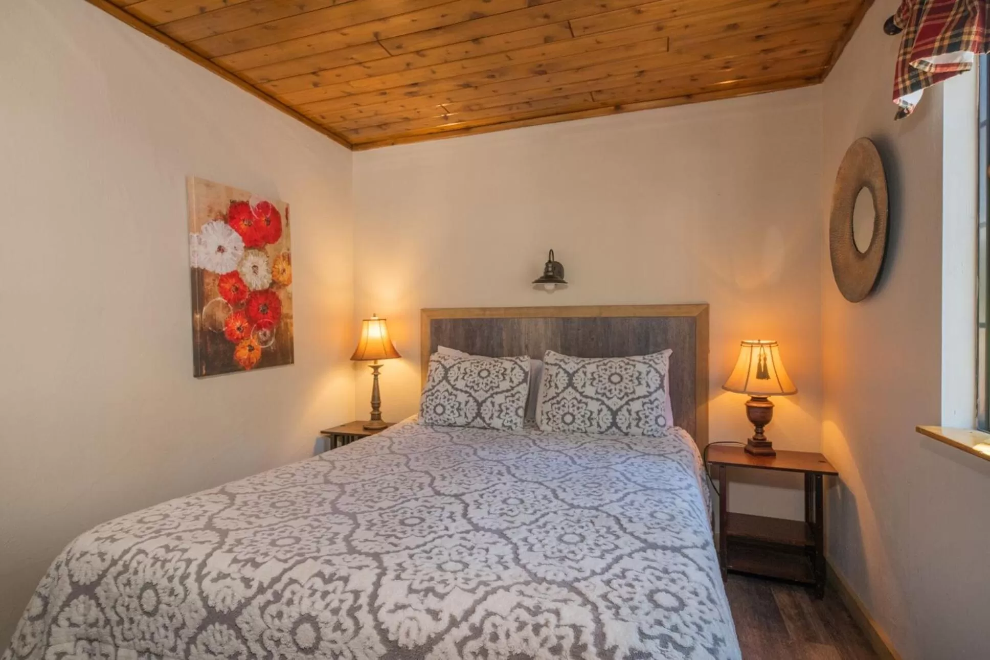 Bed in Black Forest Lodge