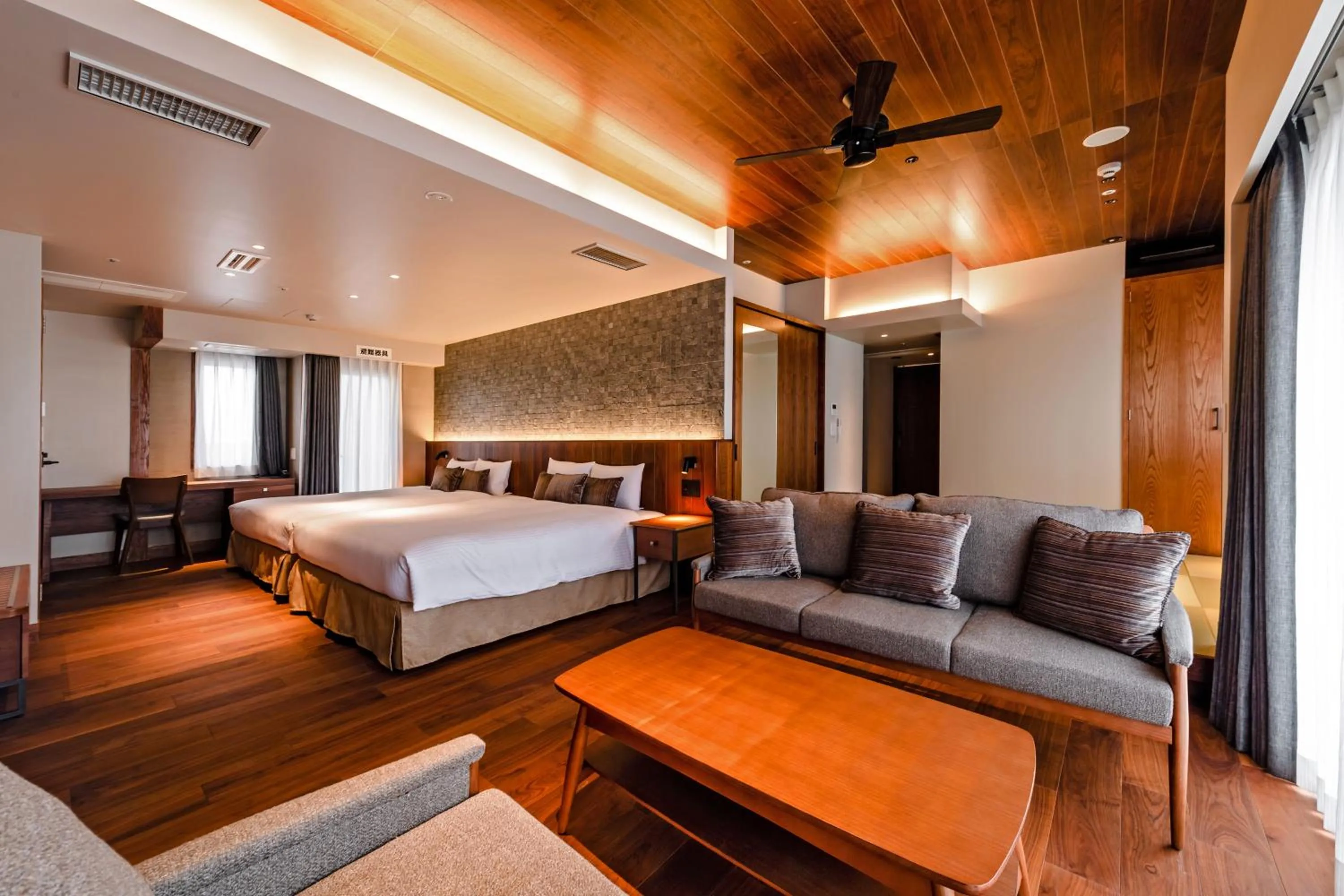 Bed in PROSTYLE TERRACE NAHA