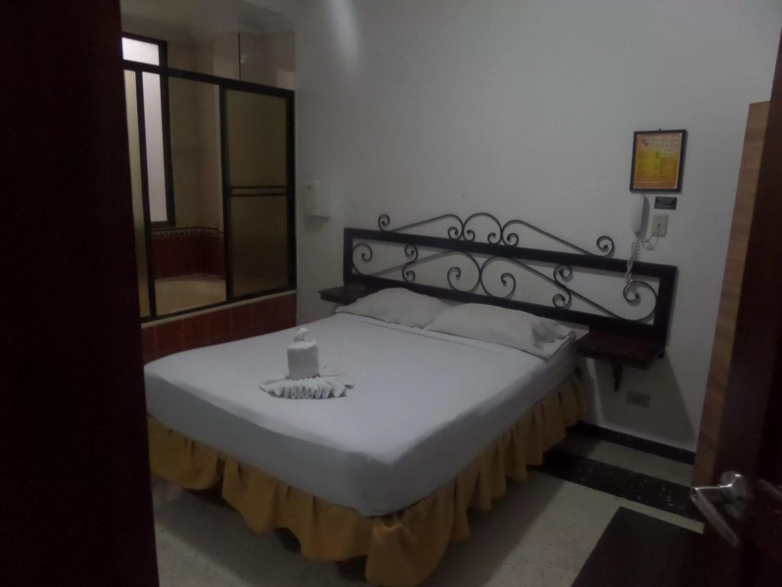 Bed in Aparta Hotel Plaza Real Norte