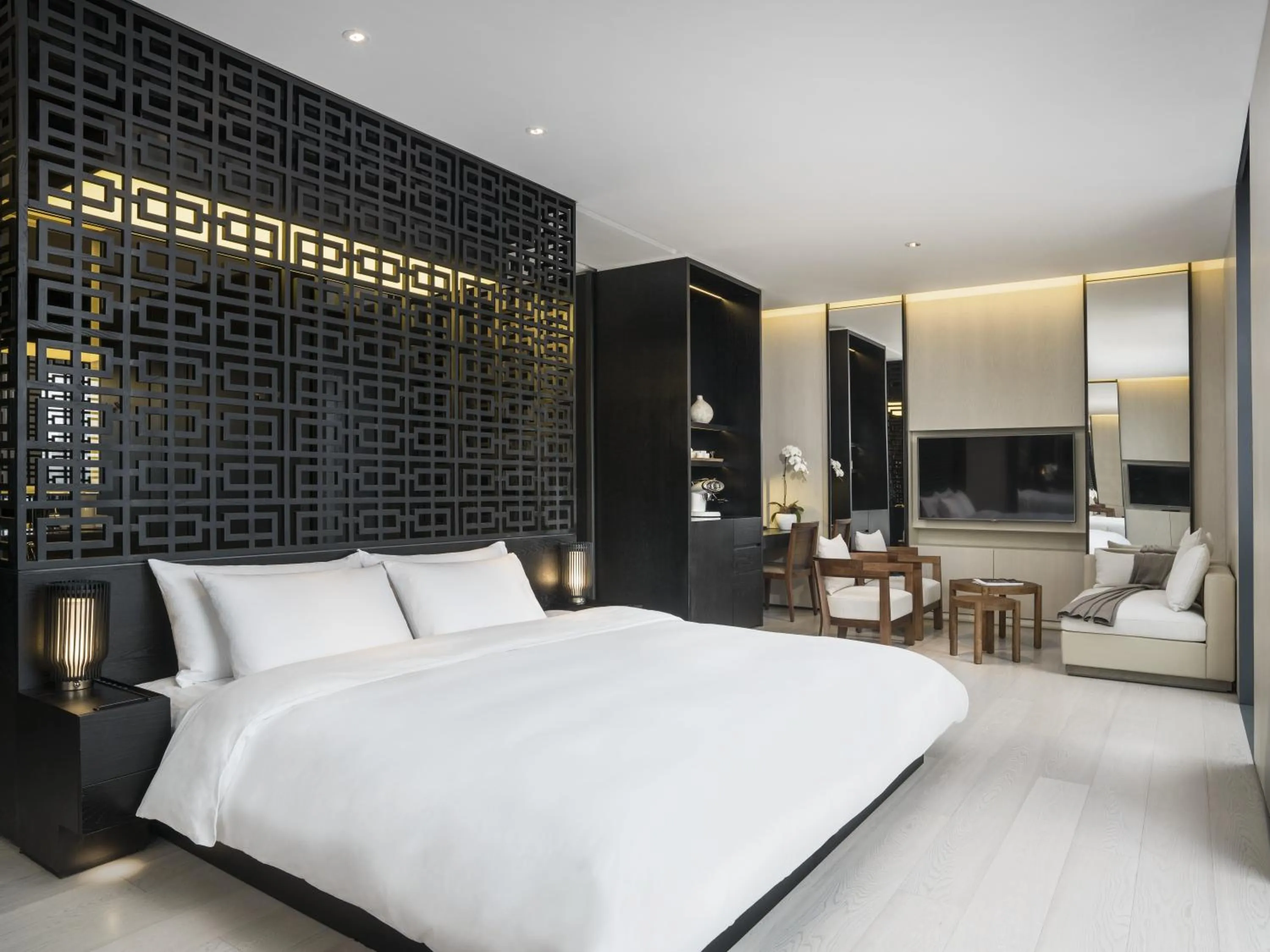 Bed in Upper House Chengdu