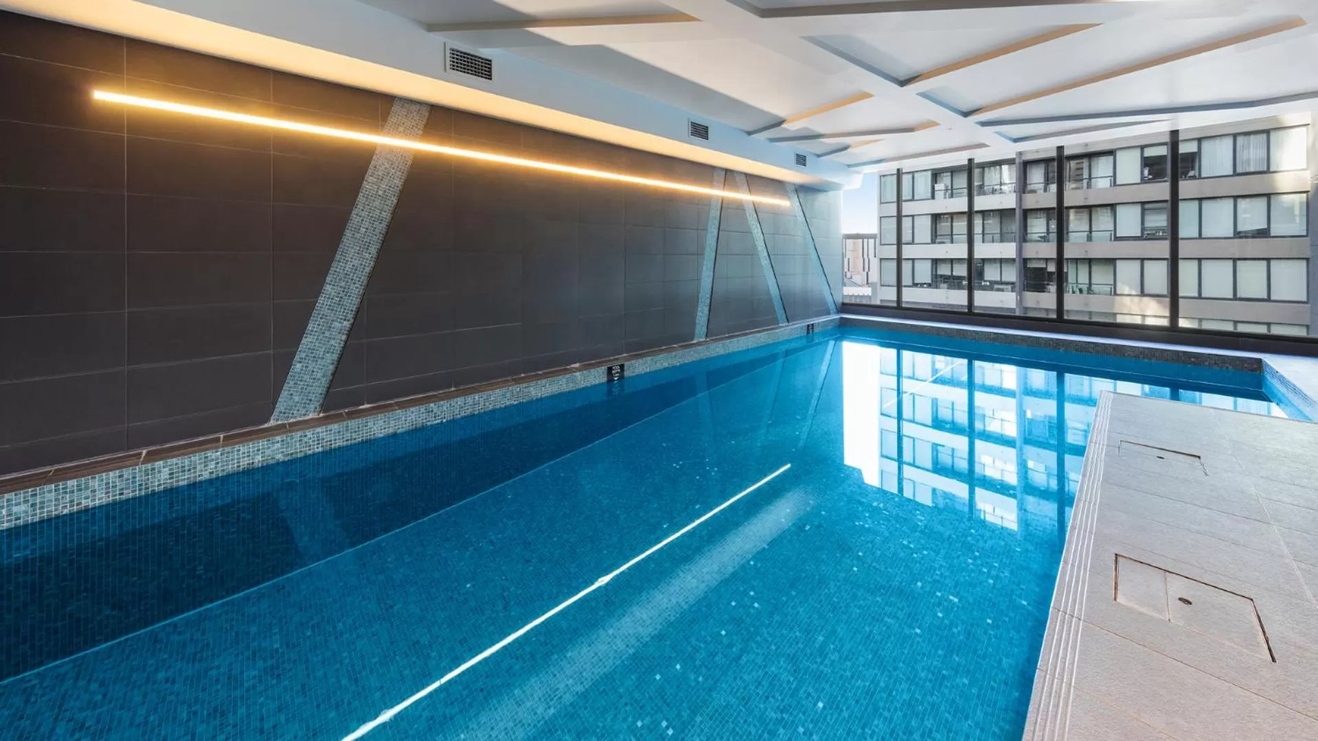 Swimming pool in WRAP on Southbank