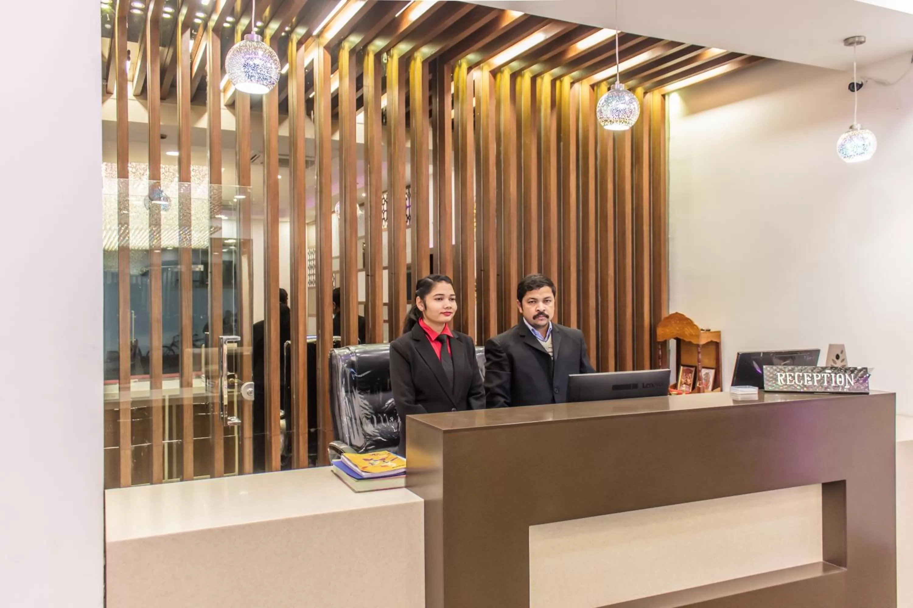 Lobby or reception in Hotel Suktara International