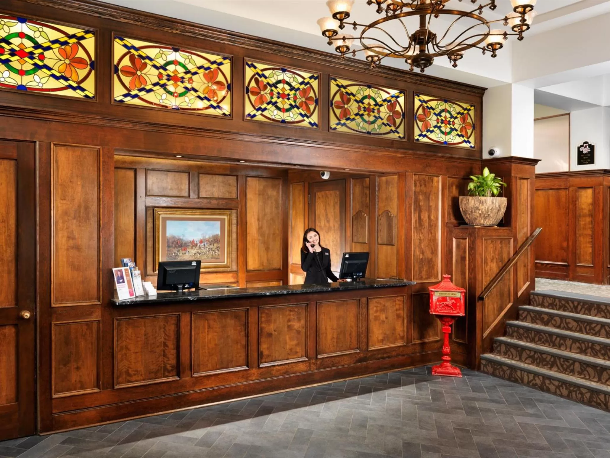 Lobby or reception in Huntingdon Hotel and Suites