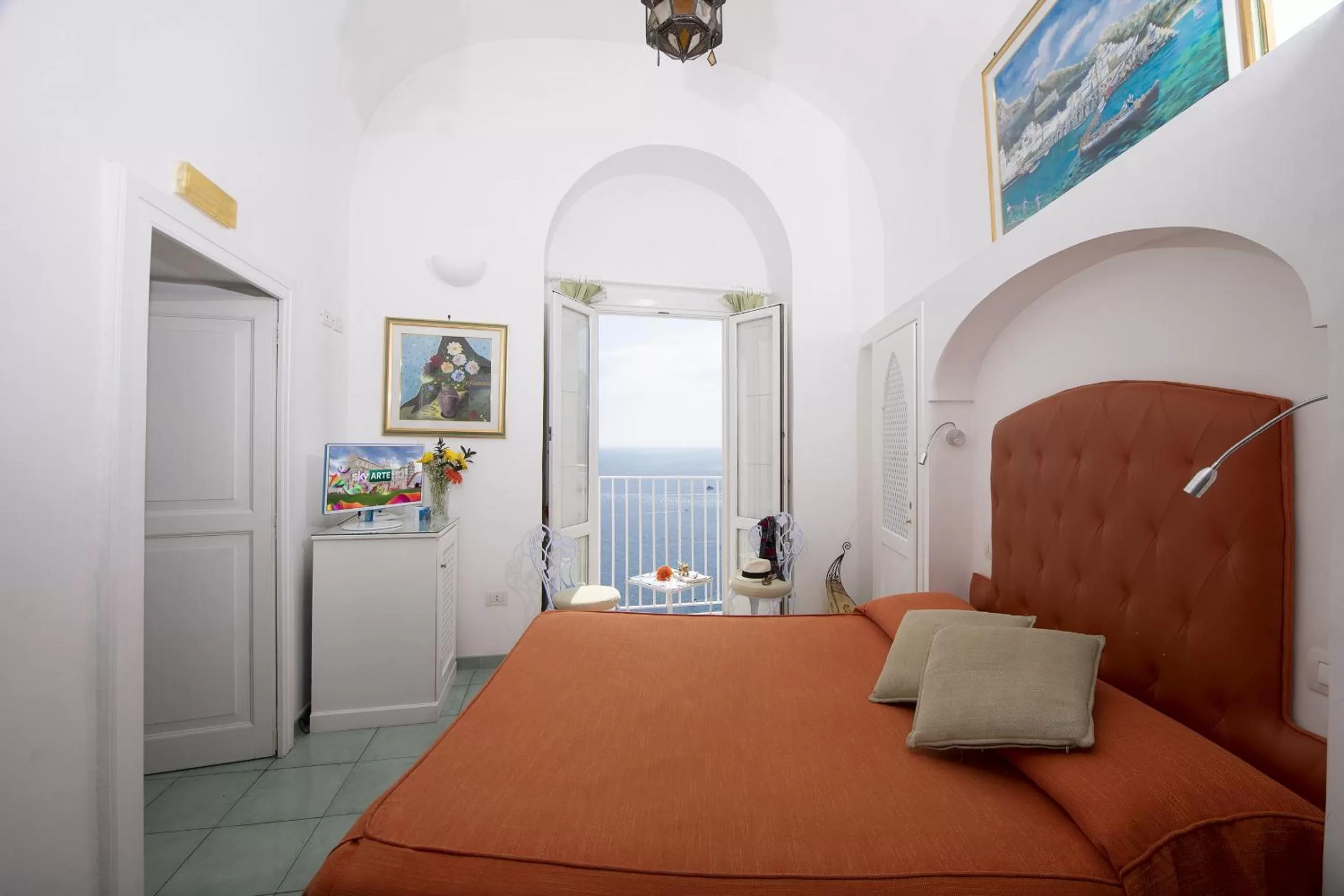 Bedroom, Bed in Hotel La Ninfa