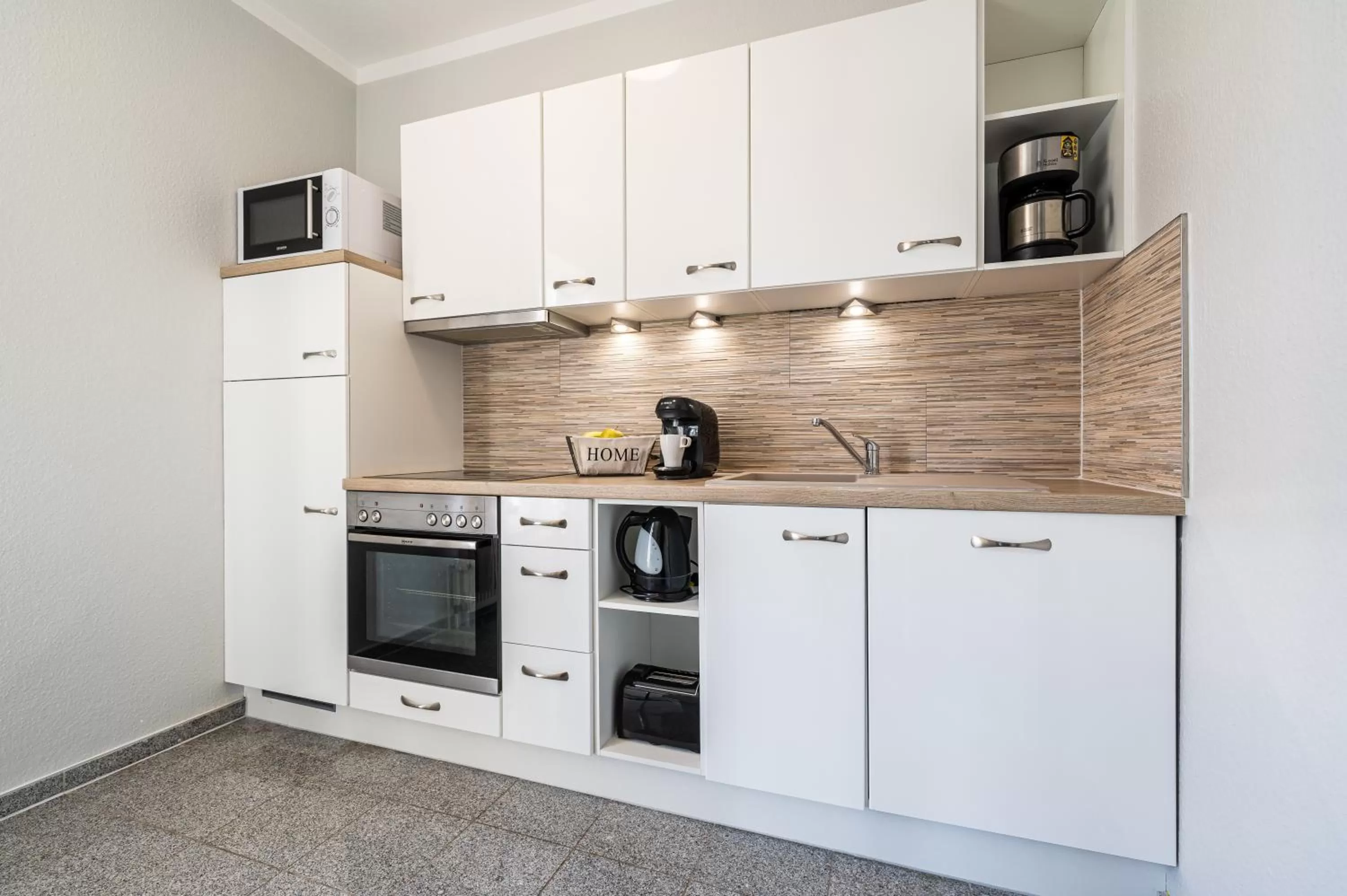 Kitchen/Kitchenette in Haus Ferienglück Sauna im Haus