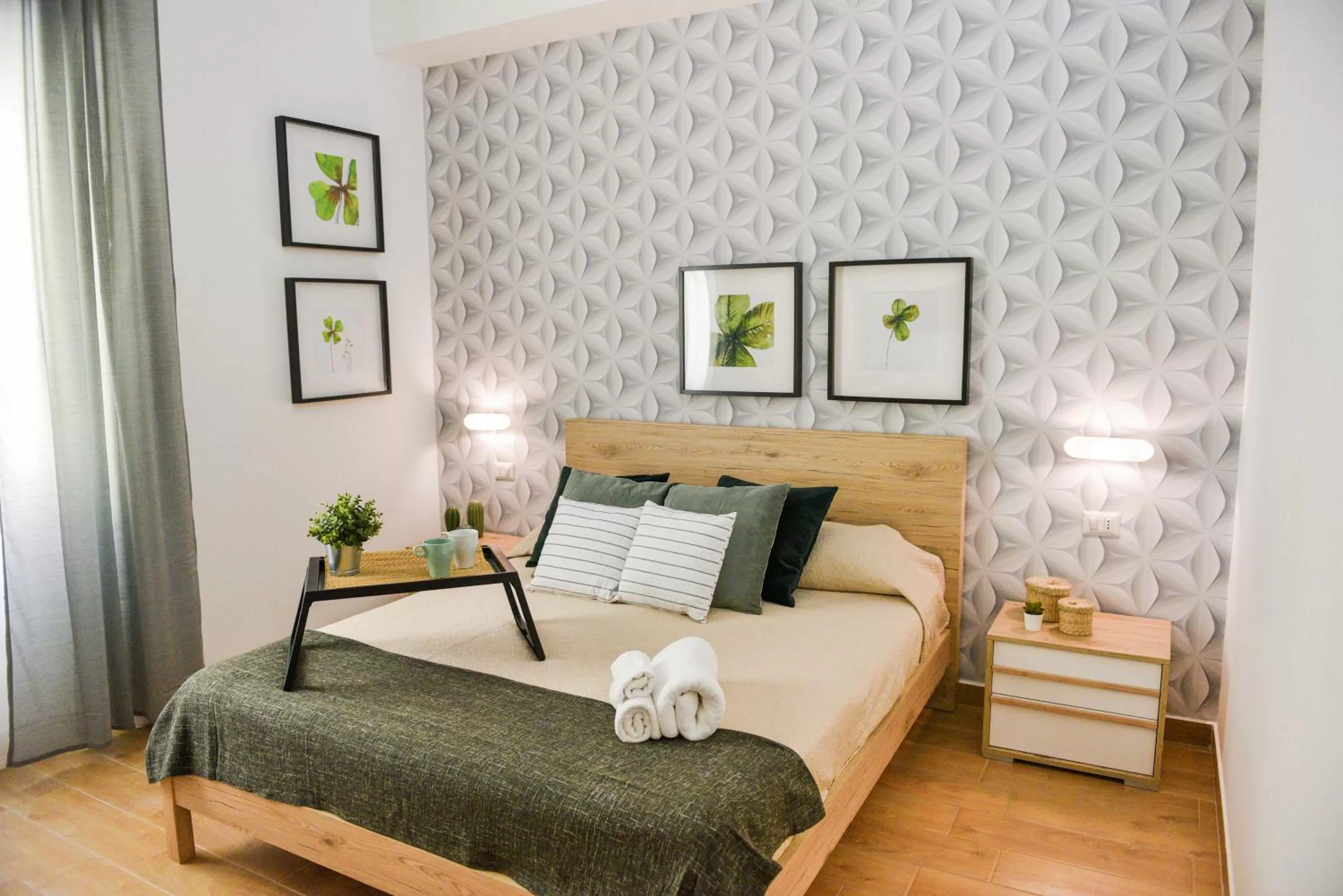 Bed in B&B Portafortuna Lucky charm