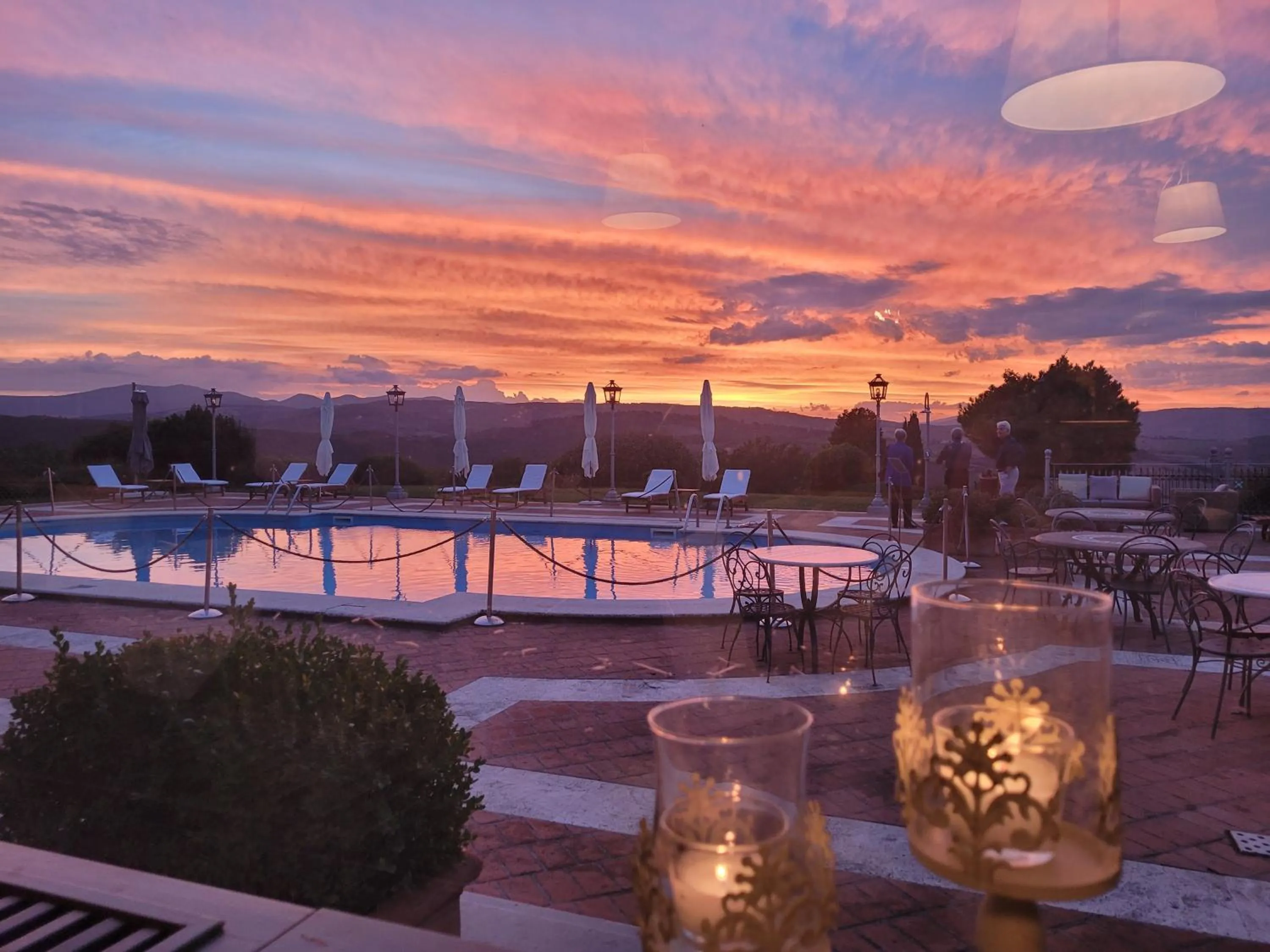 Sunset in Relais Todini - Residenza d'epoca - Luxury Historic house