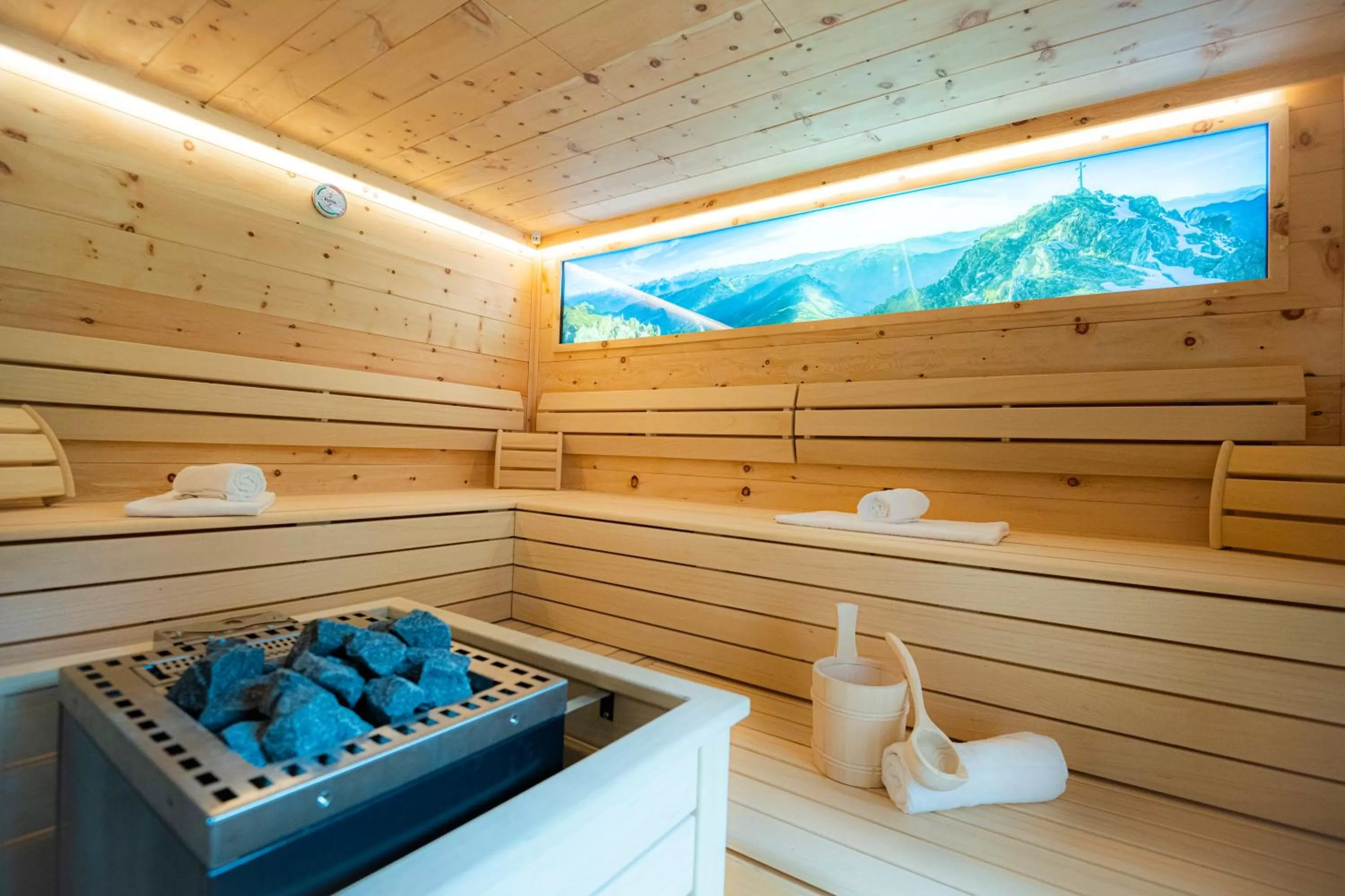 Spa and wellness centre/facilities in Hotel-Restaurant Burgblick