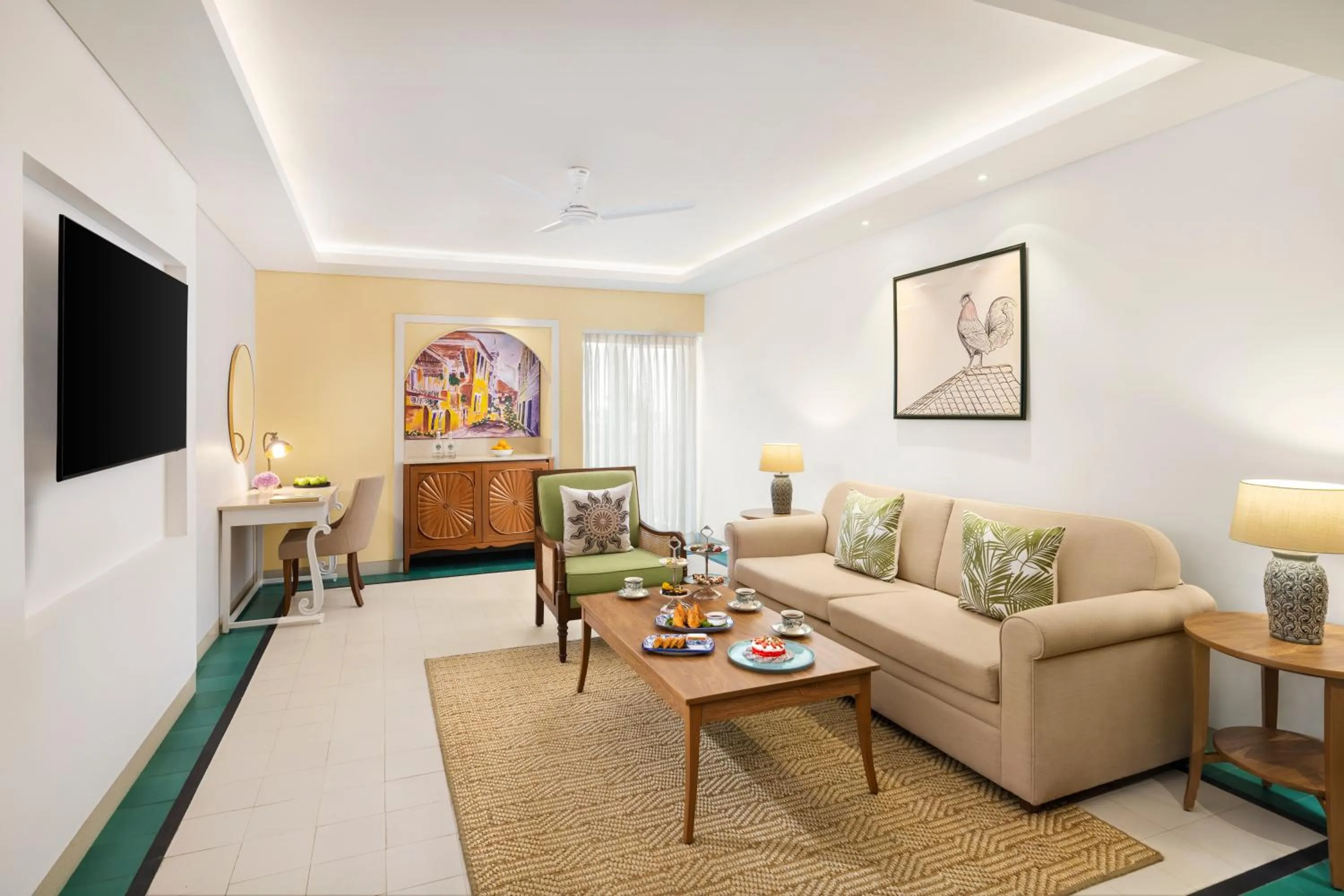 TV and multimedia in Taj Cidade de Goa Heritage, Goa